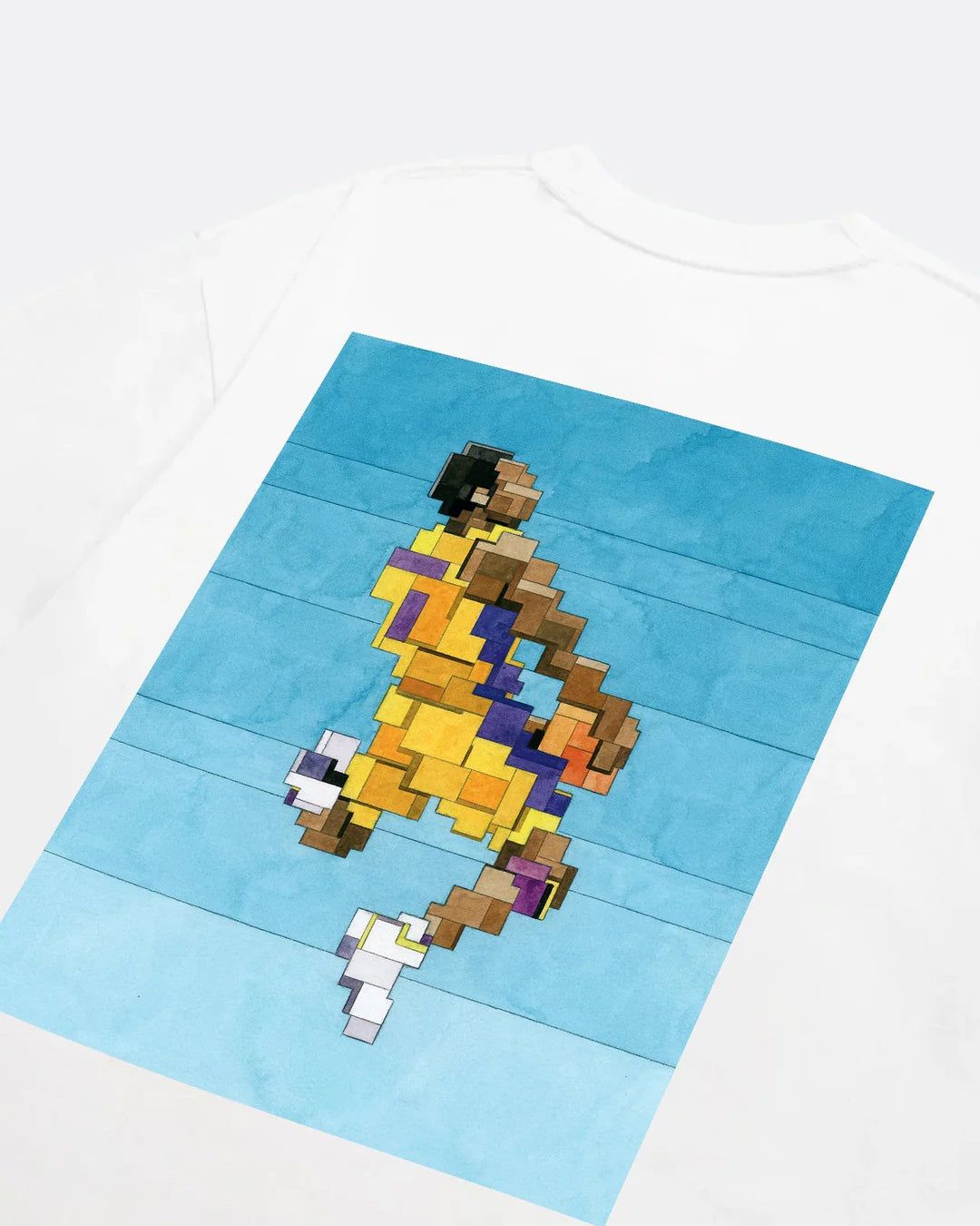 A Eckhaus Latta Shirt pictured on a model in front of a white background. The title of the product is Eckhaus Latta Eclipse Turtleneck - Stone and the image was taken by 199A®.