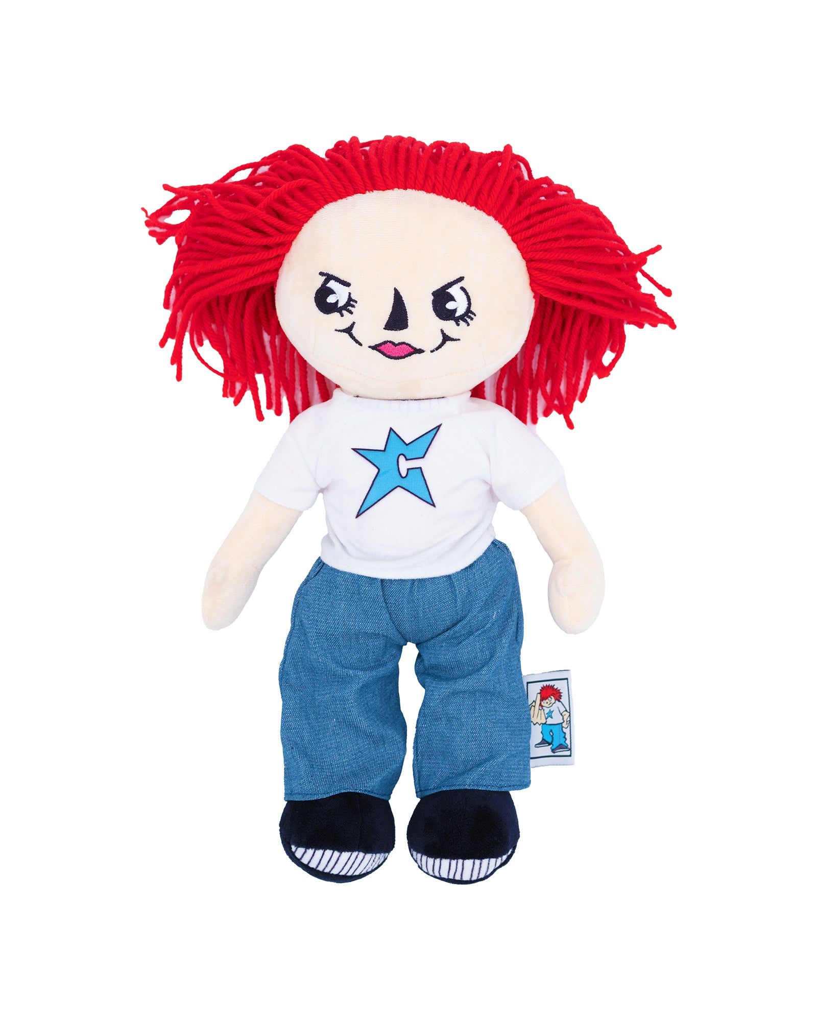 A Eckhaus Latta Shirt pictured on a model in front of a white background. The title of the product is Eckhaus Latta Eclipse Turtleneck - Stone and the image was taken by 199A®.