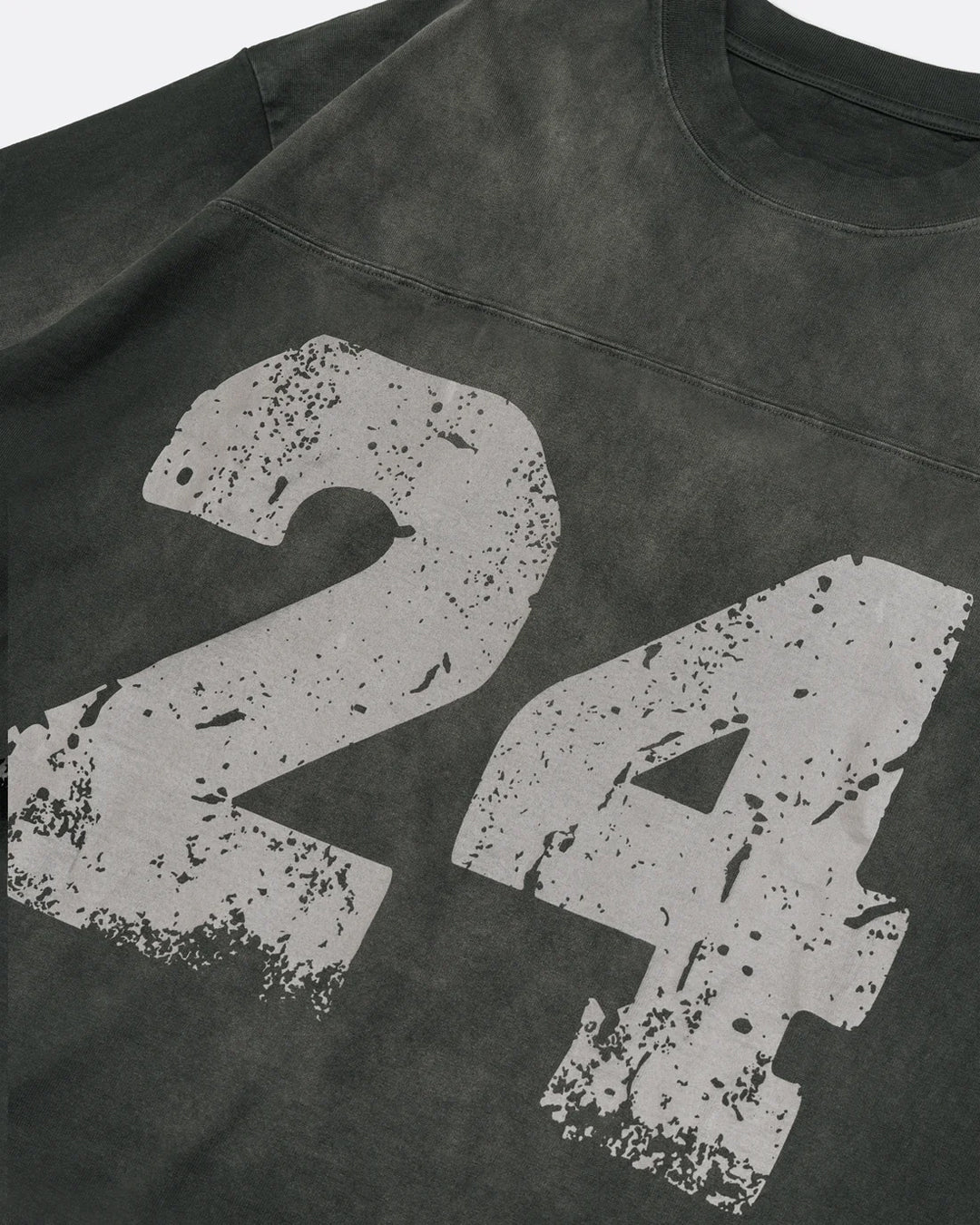 A Eckhaus Latta Shirt pictured on a model in front of a white background. The title of the product is Eckhaus Latta Eclipse Turtleneck - Stone and the image was taken by 199A®.