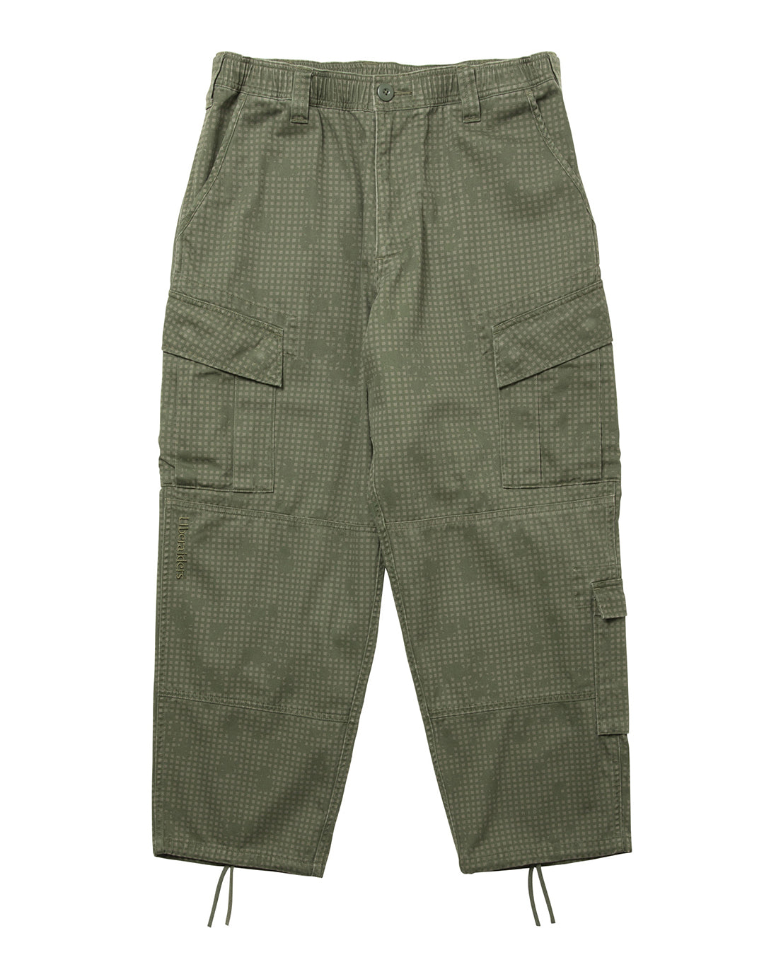 A Eckhaus Latta Shirt pictured on a model in front of a white background. The title of the product is Eckhaus Latta Eclipse Turtleneck - Stone and the image was taken by 199A®.