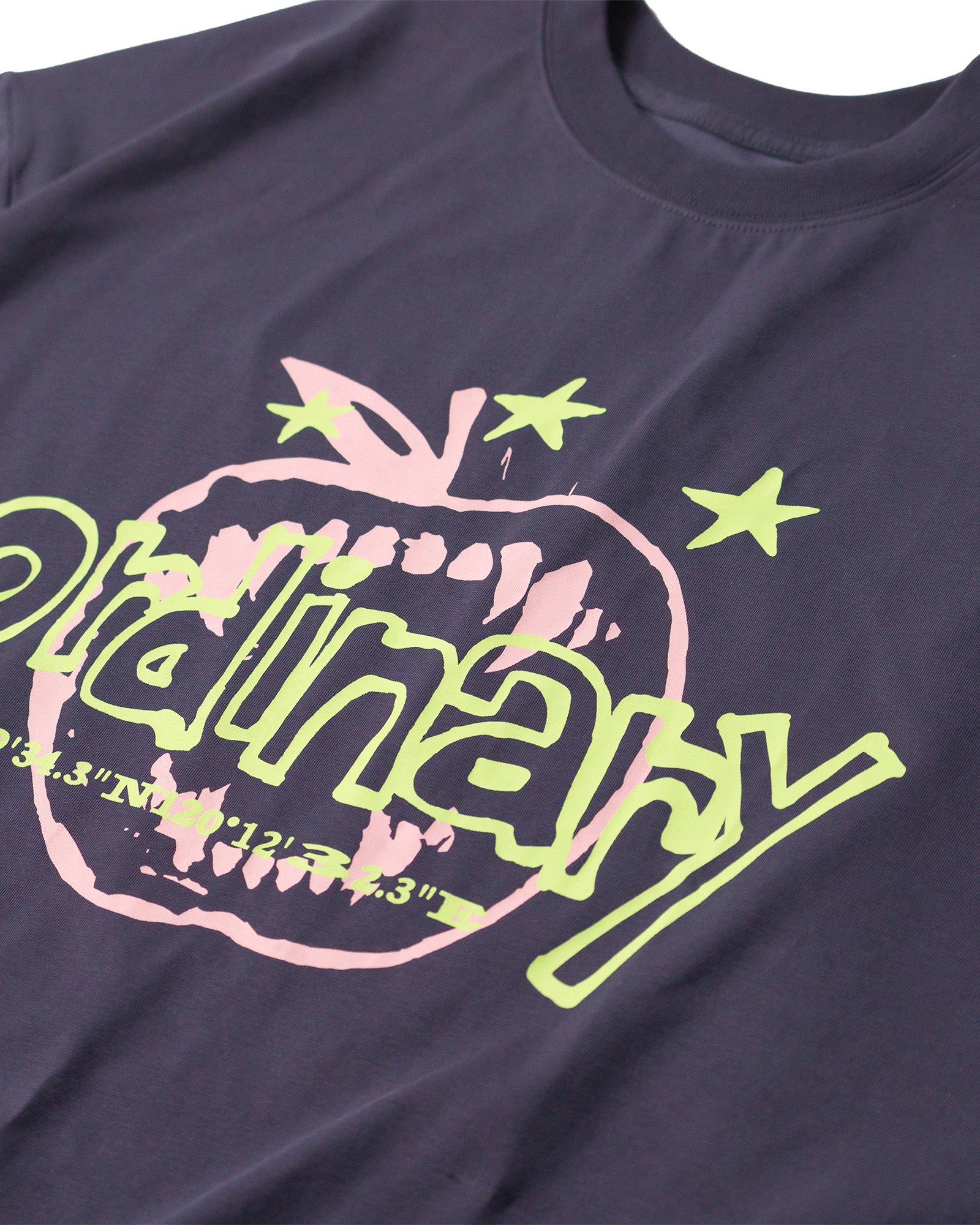 A Eckhaus Latta Shirt pictured on a model in front of a white background. The title of the product is Eckhaus Latta Eclipse Turtleneck - Stone and the image was taken by 199A®.