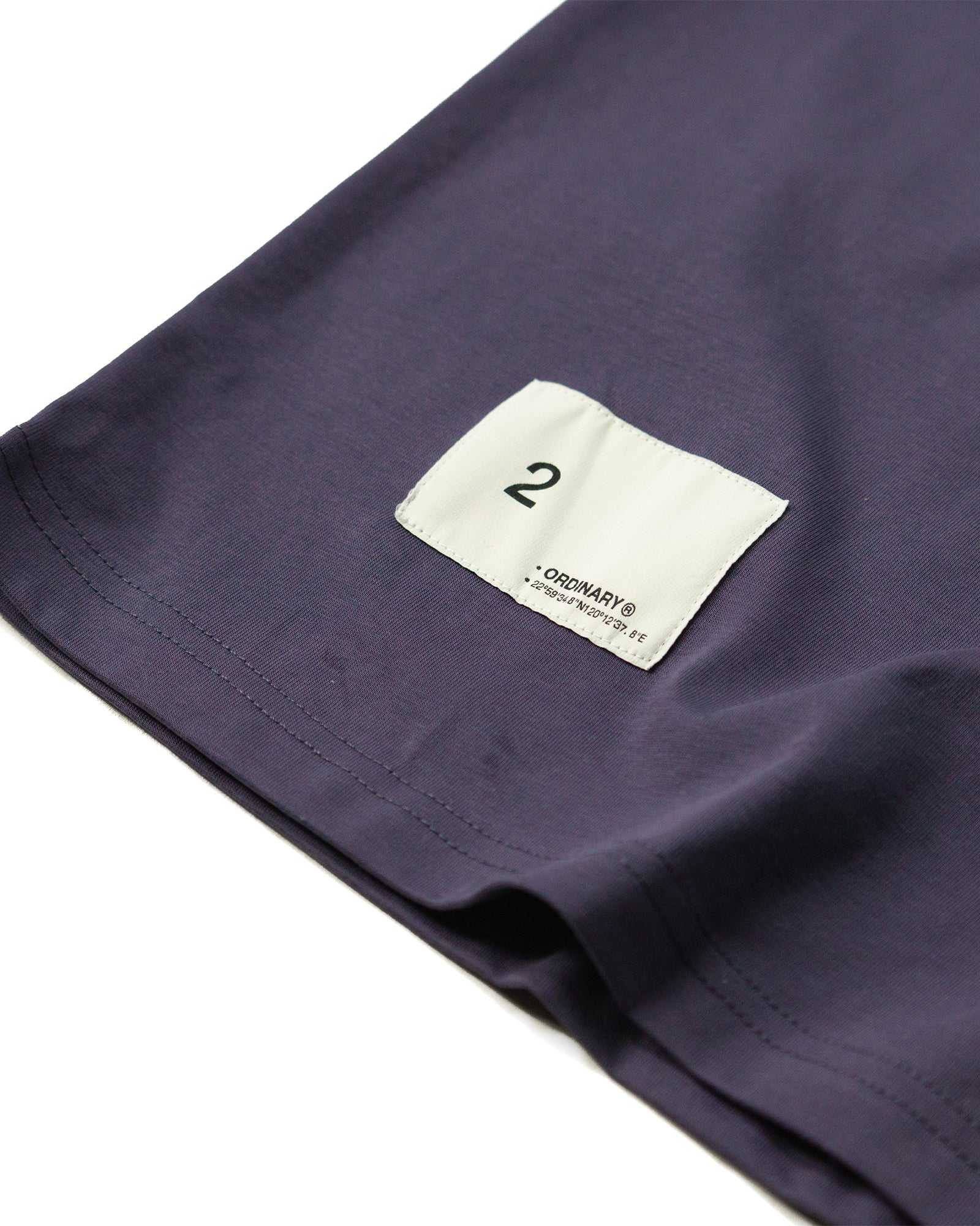 A Eckhaus Latta Shirt pictured on a model in front of a white background. The title of the product is Eckhaus Latta Eclipse Turtleneck - Stone and the image was taken by 199A®.