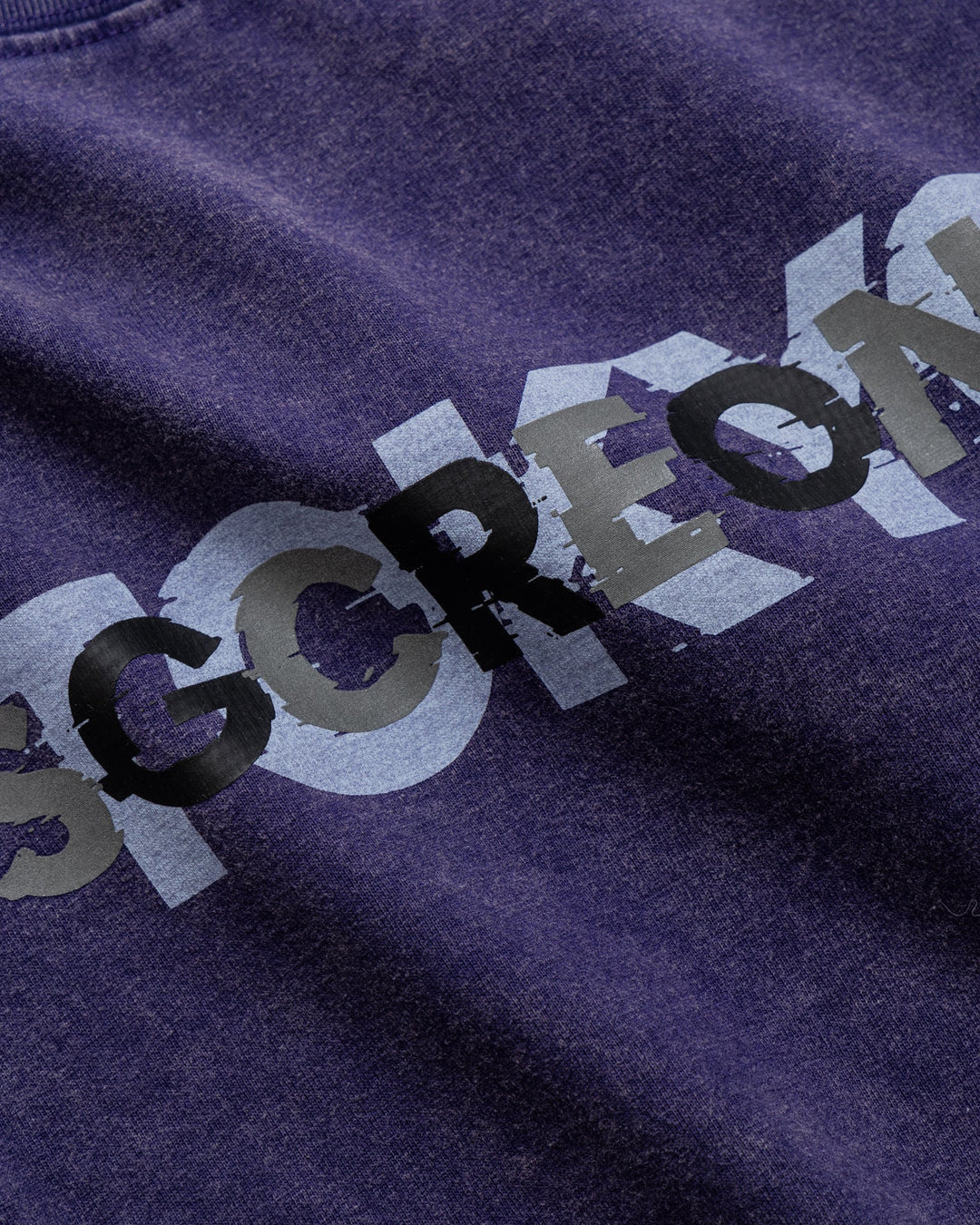 A Eckhaus Latta Shirt pictured on a model in front of a white background. The title of the product is Eckhaus Latta Eclipse Turtleneck - Stone and the image was taken by 199A®.