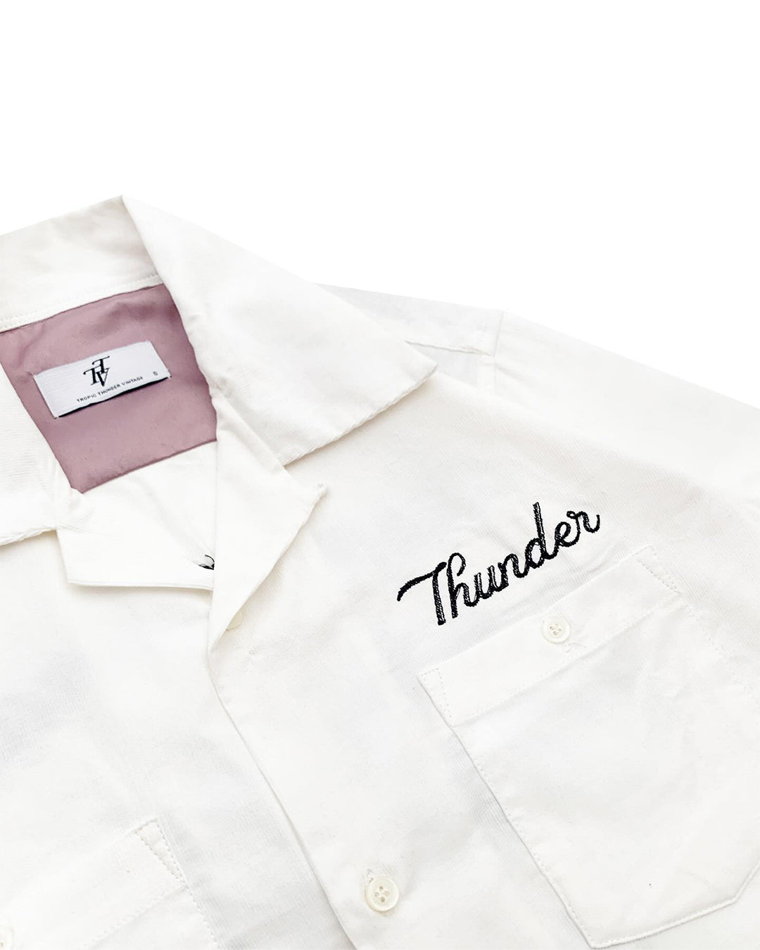 A Eckhaus Latta Shirt pictured on a model in front of a white background. The title of the product is Eckhaus Latta Eclipse Turtleneck - Stone and the image was taken by 199A®.