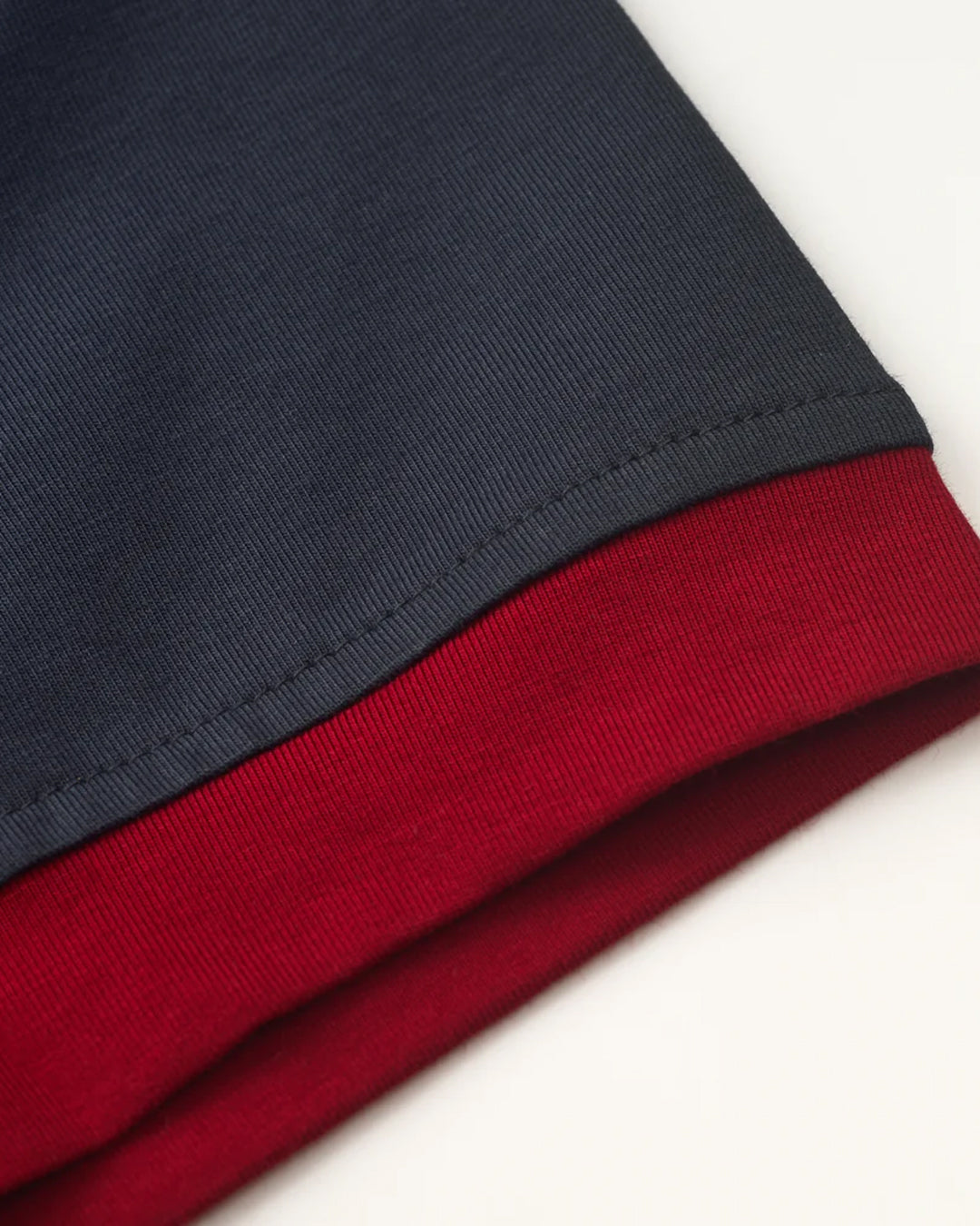 A Eckhaus Latta Shirt pictured on a model in front of a white background. The title of the product is Eckhaus Latta Eclipse Turtleneck - Stone and the image was taken by 199A®.