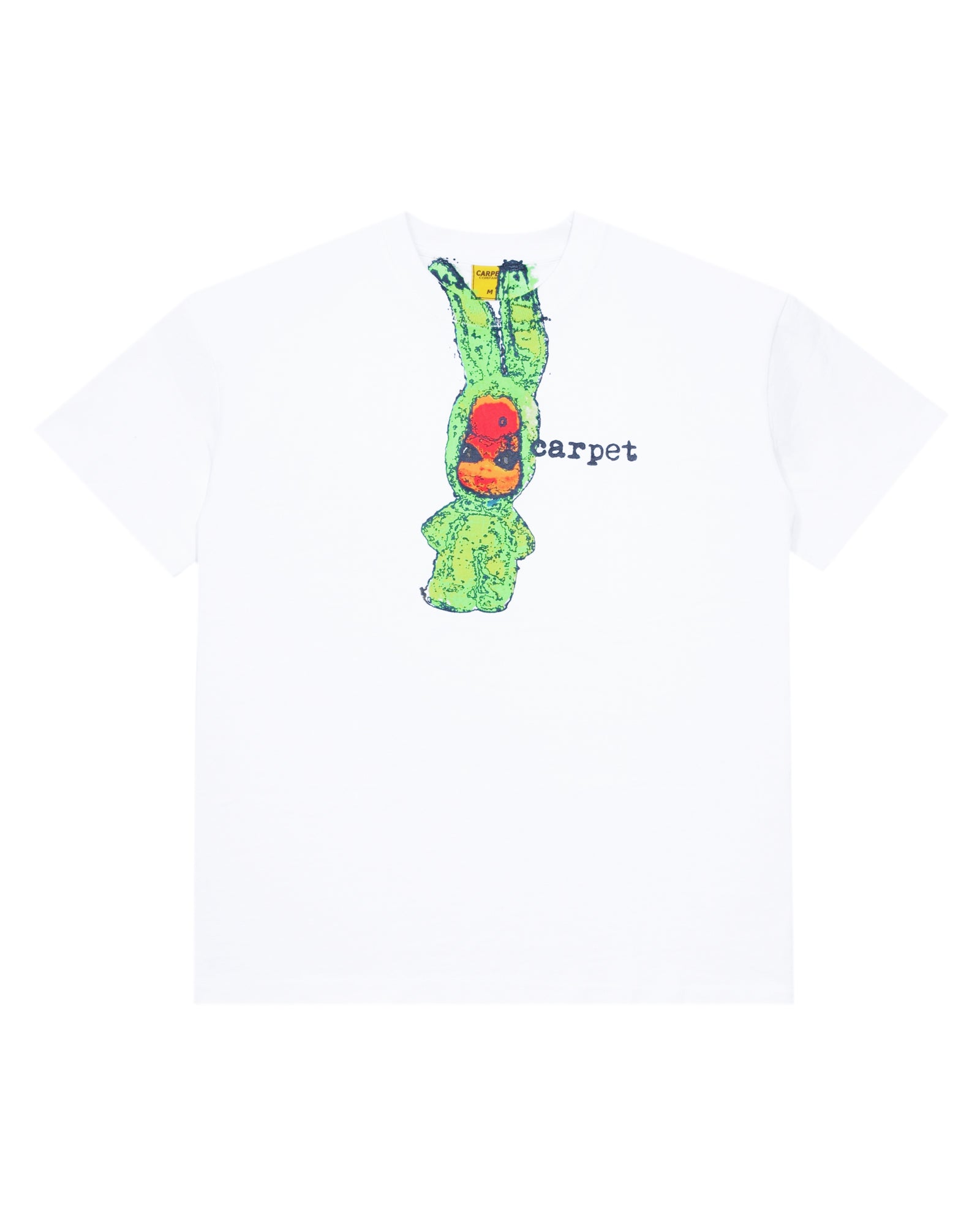 A Eckhaus Latta Shirt pictured on a model in front of a white background. The title of the product is Eckhaus Latta Eclipse Turtleneck - Stone and the image was taken by 199A®.