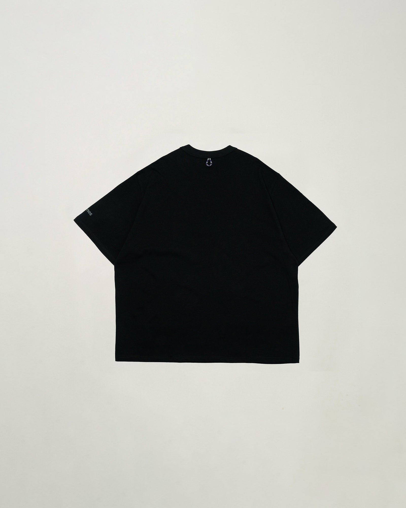 A Eckhaus Latta Shirt pictured on a model in front of a white background. The title of the product is Eckhaus Latta Eclipse Turtleneck - Stone and the image was taken by 199A®.