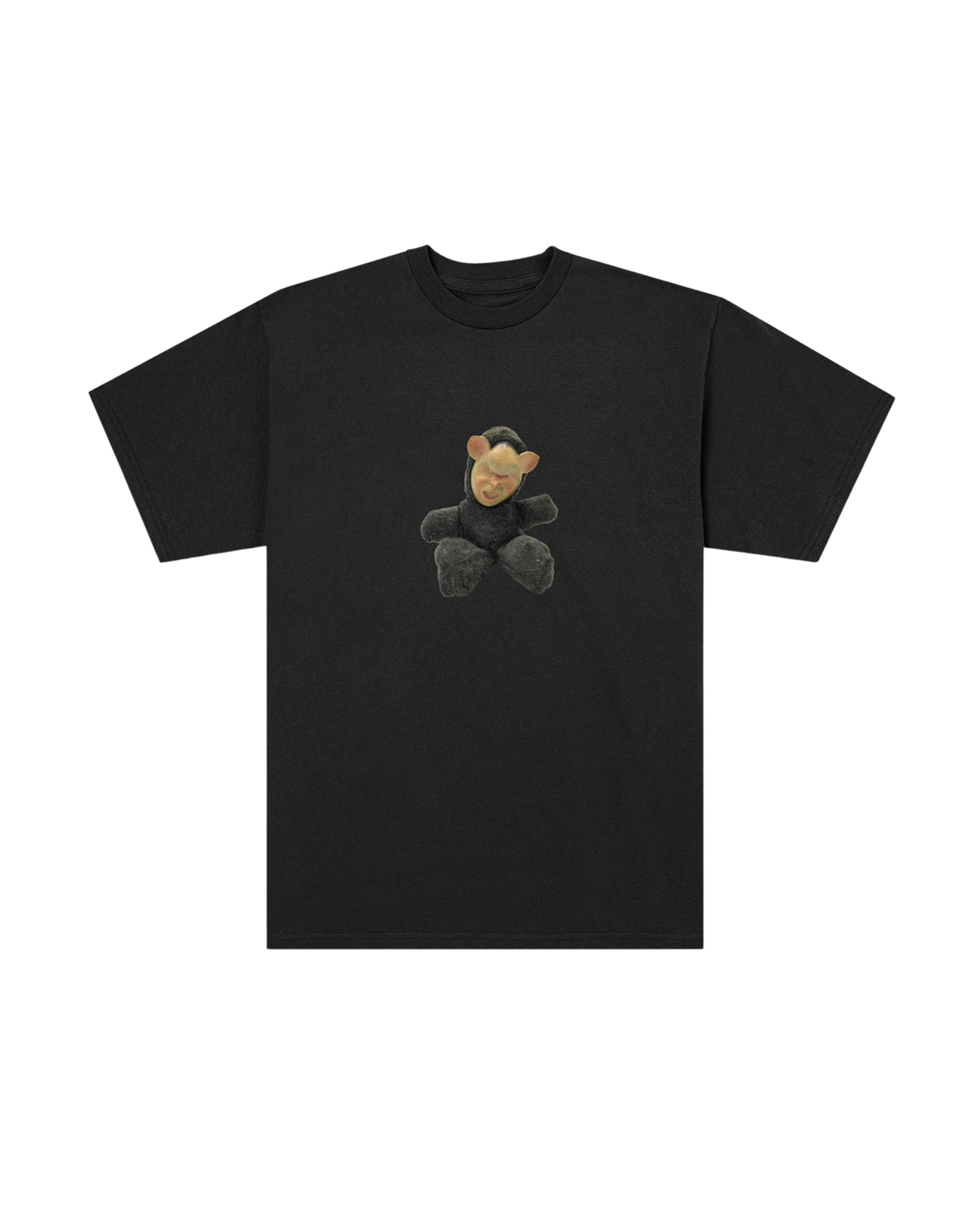 A Eckhaus Latta Shirt pictured on a model in front of a white background. The title of the product is Eckhaus Latta Eclipse Turtleneck - Stone and the image was taken by 199A®.