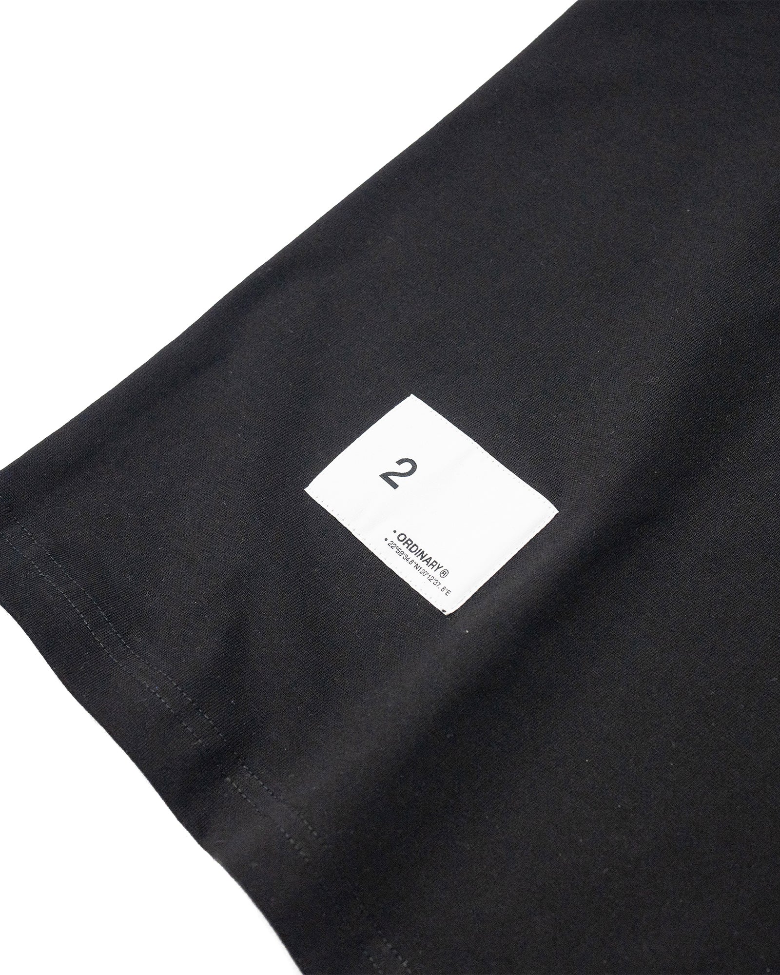 A Eckhaus Latta Shirt pictured on a model in front of a white background. The title of the product is Eckhaus Latta Eclipse Turtleneck - Stone and the image was taken by 199A®.