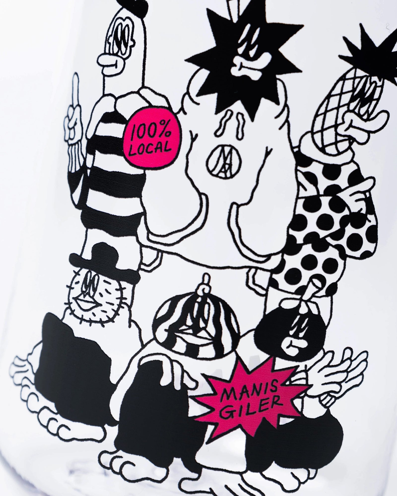 A Eckhaus Latta Shirt pictured on a model in front of a white background. The title of the product is Eckhaus Latta Eclipse Turtleneck - Stone and the image was taken by 199A®.