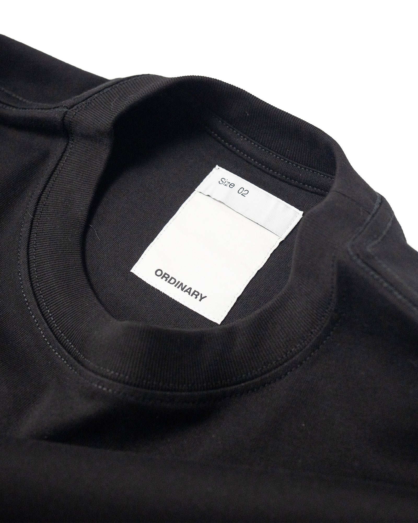 A Eckhaus Latta Shirt pictured on a model in front of a white background. The title of the product is Eckhaus Latta Eclipse Turtleneck - Stone and the image was taken by 199A®.