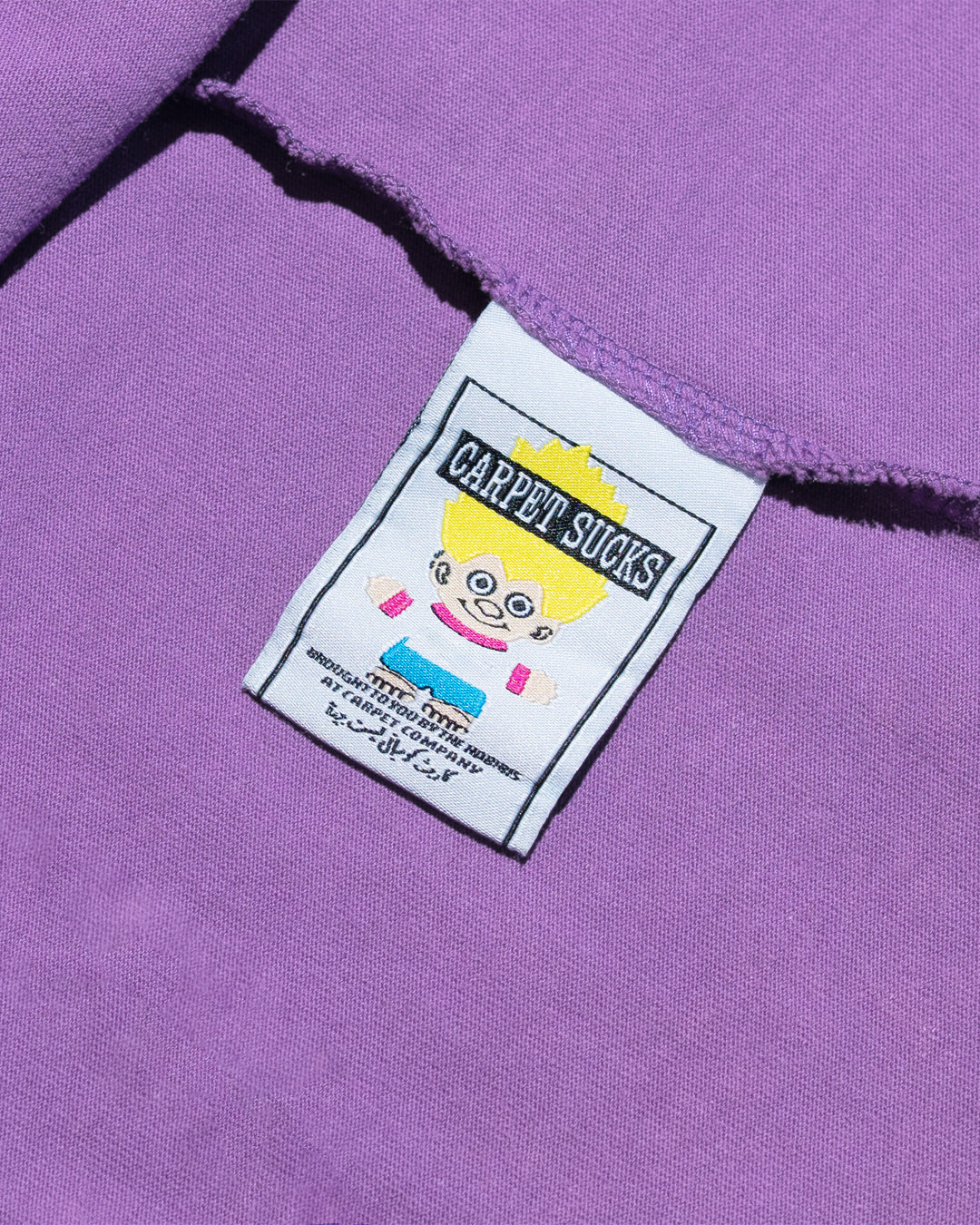 A Eckhaus Latta Shirt pictured on a model in front of a white background. The title of the product is Eckhaus Latta Eclipse Turtleneck - Stone and the image was taken by 199A®.