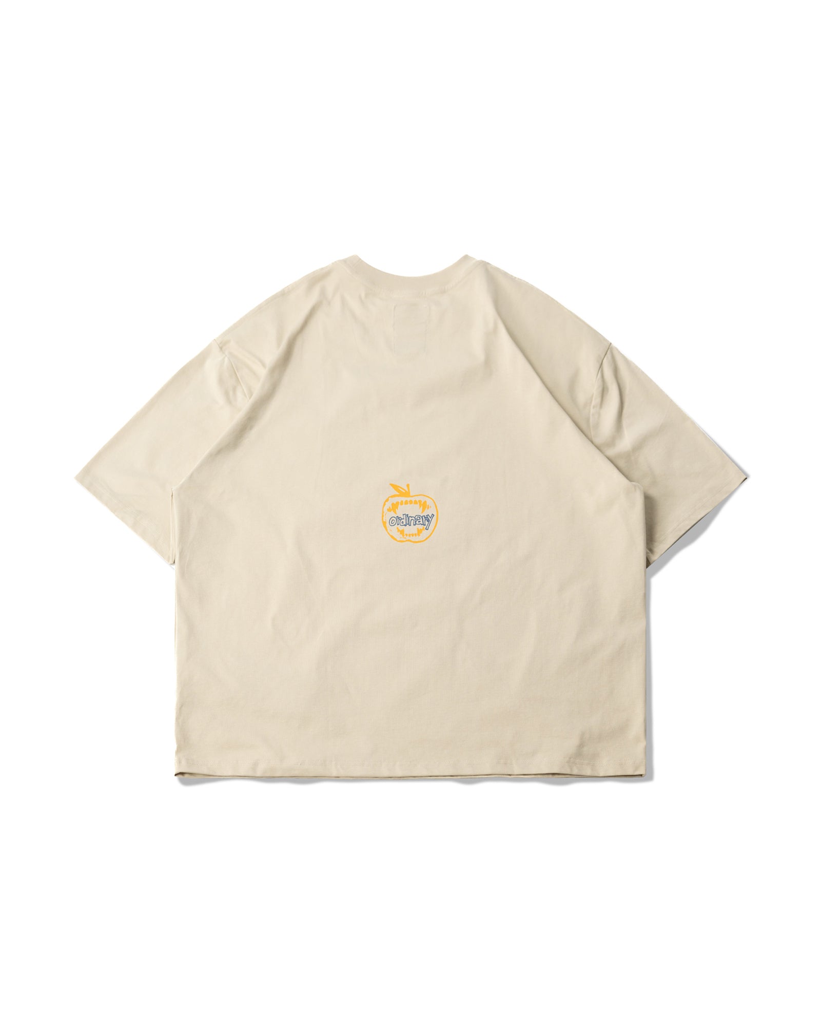 A Eckhaus Latta Shirt pictured on a model in front of a white background. The title of the product is Eckhaus Latta Eclipse Turtleneck - Stone and the image was taken by 199A®.