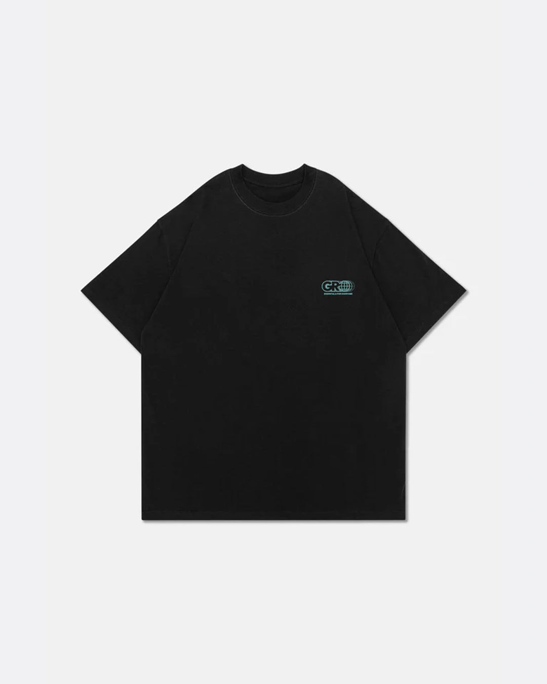 A Eckhaus Latta Shirt pictured on a model in front of a white background. The title of the product is Eckhaus Latta Eclipse Turtleneck - Stone and the image was taken by 199A®.