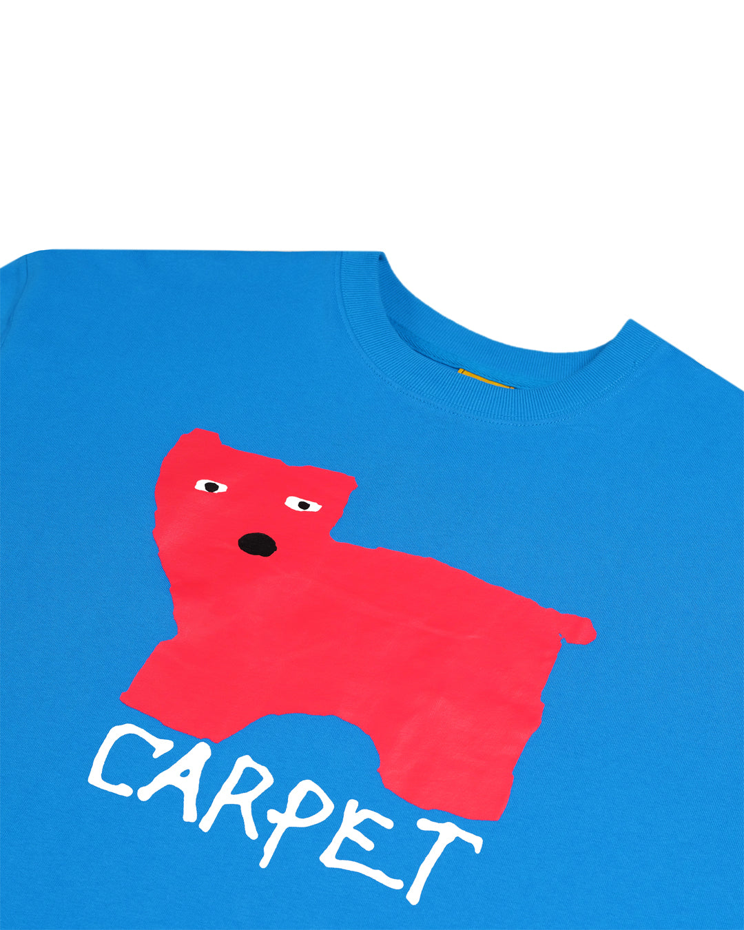 A Eckhaus Latta Shirt pictured on a model in front of a white background. The title of the product is Eckhaus Latta Eclipse Turtleneck - Stone and the image was taken by 199A®.