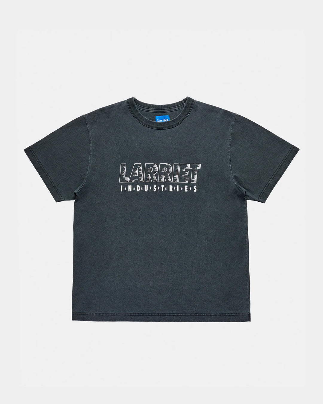 A Eckhaus Latta Shirt pictured on a model in front of a white background. The title of the product is Eckhaus Latta Eclipse Turtleneck - Stone and the image was taken by 199A®.