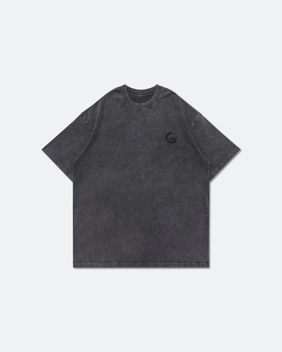 A Eckhaus Latta Shirt pictured on a model in front of a white background. The title of the product is Eckhaus Latta Eclipse Turtleneck - Stone and the image was taken by 199A®.