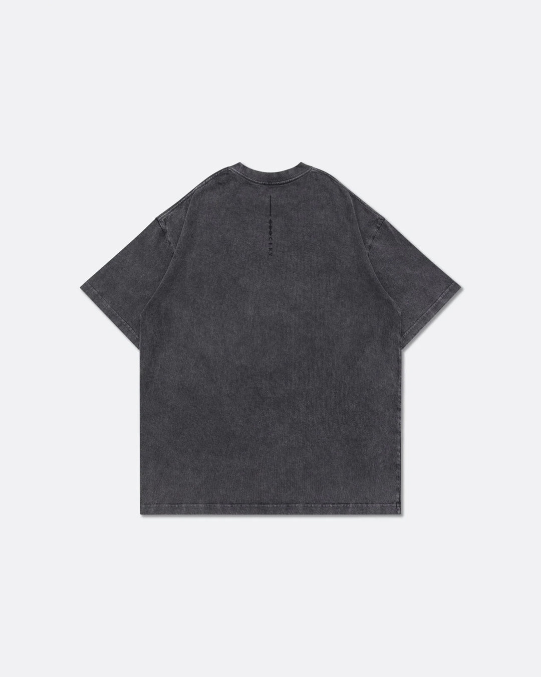 A Eckhaus Latta Shirt pictured on a model in front of a white background. The title of the product is Eckhaus Latta Eclipse Turtleneck - Stone and the image was taken by 199A®.