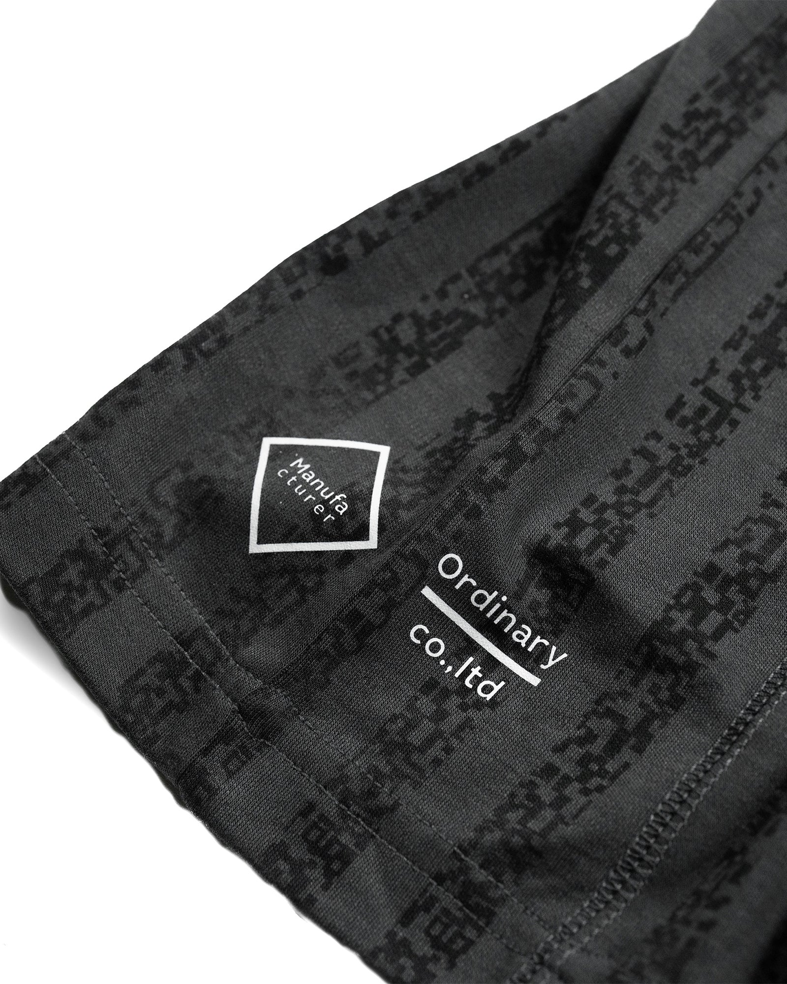 A Eckhaus Latta Shirt pictured on a model in front of a white background. The title of the product is Eckhaus Latta Eclipse Turtleneck - Stone and the image was taken by 199A®.