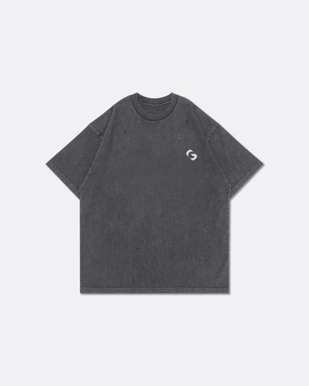 A Eckhaus Latta Shirt pictured on a model in front of a white background. The title of the product is Eckhaus Latta Eclipse Turtleneck - Stone and the image was taken by 199A®.