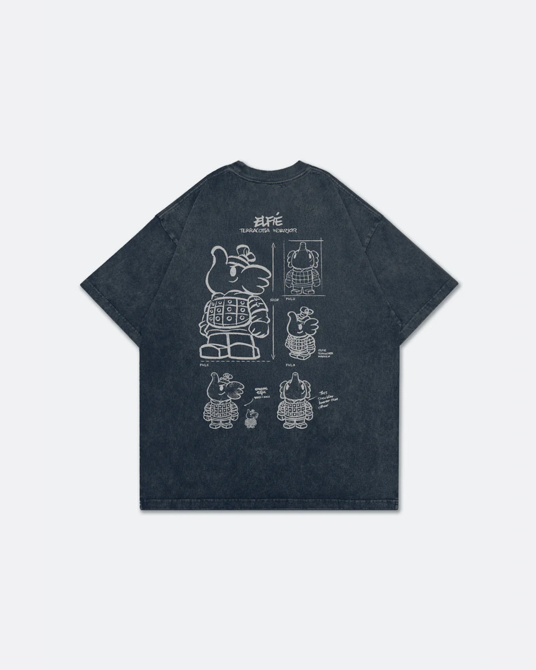 A Eckhaus Latta Shirt pictured on a model in front of a white background. The title of the product is Eckhaus Latta Eclipse Turtleneck - Stone and the image was taken by 199A®.