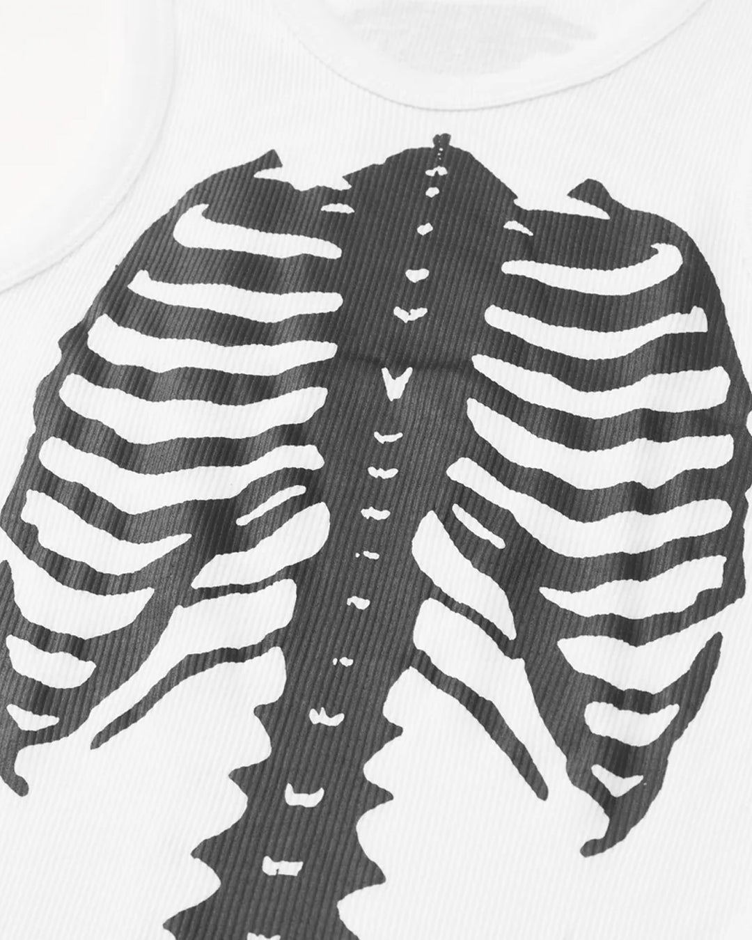 A Eckhaus Latta Shirt pictured on a model in front of a white background. The title of the product is Eckhaus Latta Eclipse Turtleneck - Stone and the image was taken by 199A®.