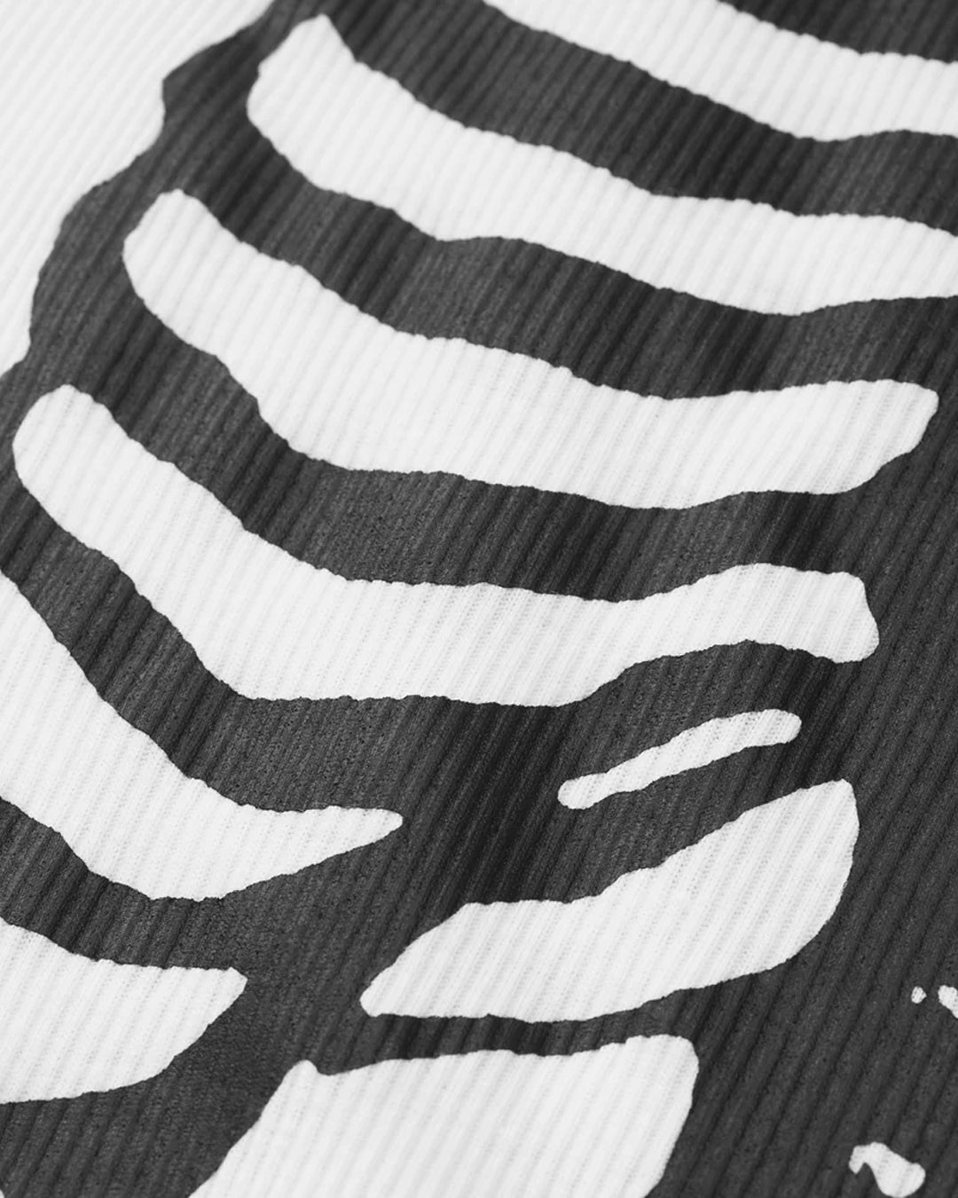 A Eckhaus Latta Shirt pictured on a model in front of a white background. The title of the product is Eckhaus Latta Eclipse Turtleneck - Stone and the image was taken by 199A®.