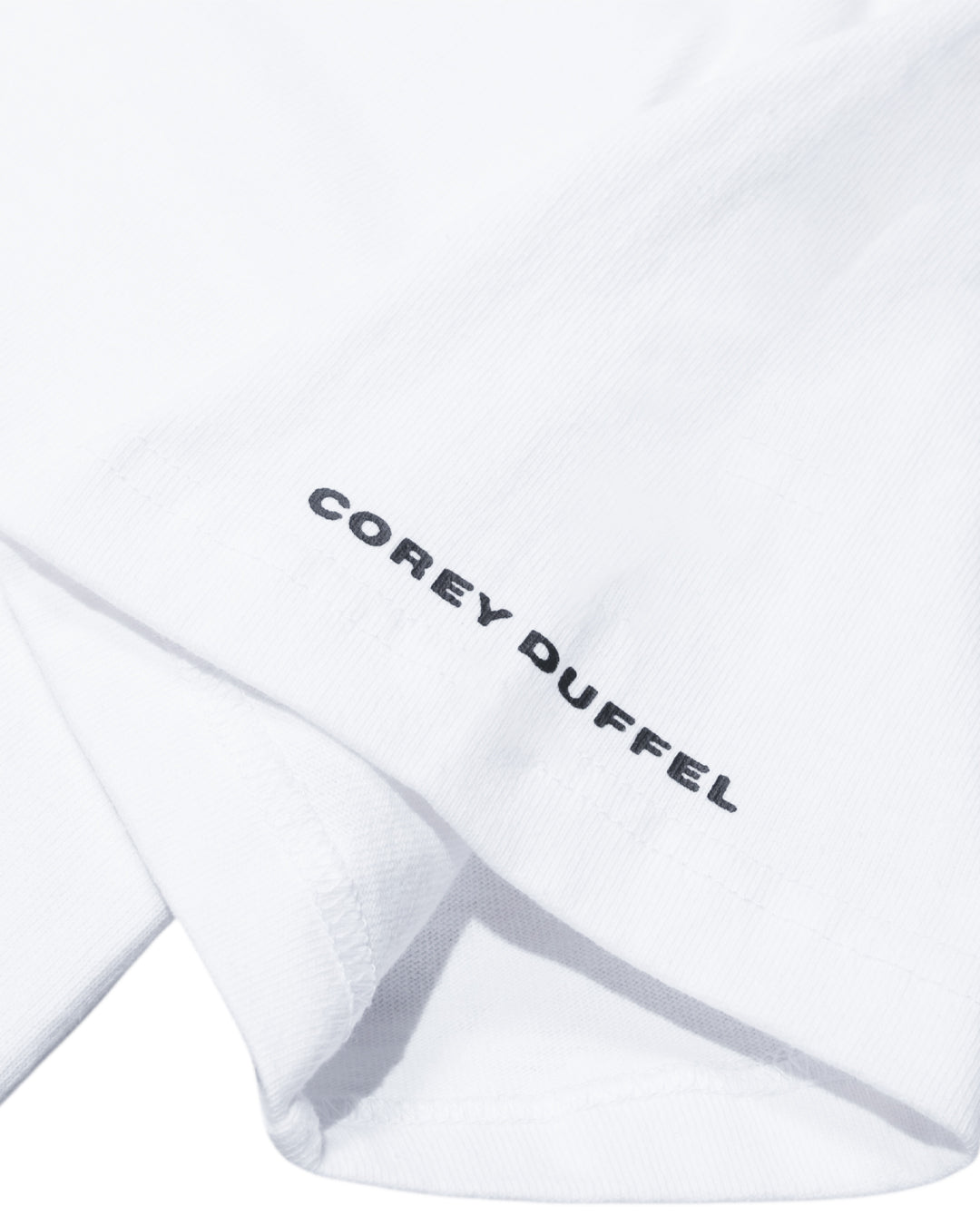 A Eckhaus Latta Shirt pictured on a model in front of a white background. The title of the product is Eckhaus Latta Eclipse Turtleneck - Stone and the image was taken by 199A®.