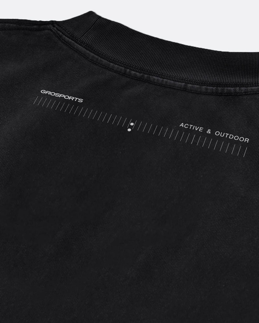 A Eckhaus Latta Shirt pictured on a model in front of a white background. The title of the product is Eckhaus Latta Eclipse Turtleneck - Stone and the image was taken by 199A®.