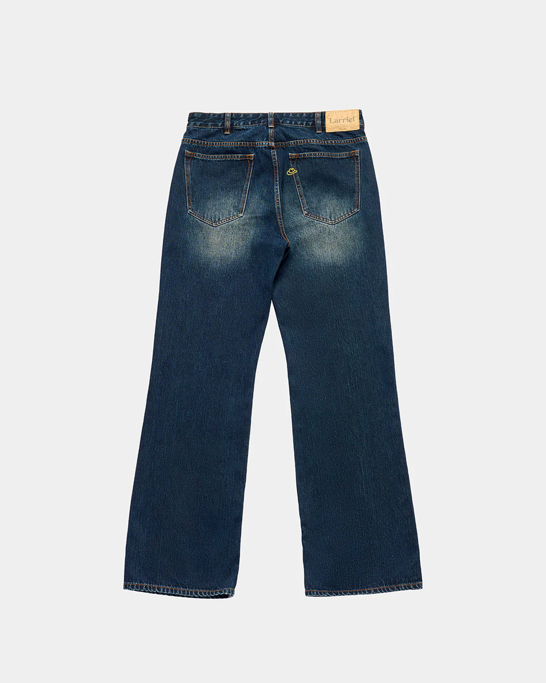 A Eckhaus Latta Shirt pictured on a model in front of a white background. The title of the product is Eckhaus Latta Eclipse Turtleneck - Stone and the image was taken by 199A®.