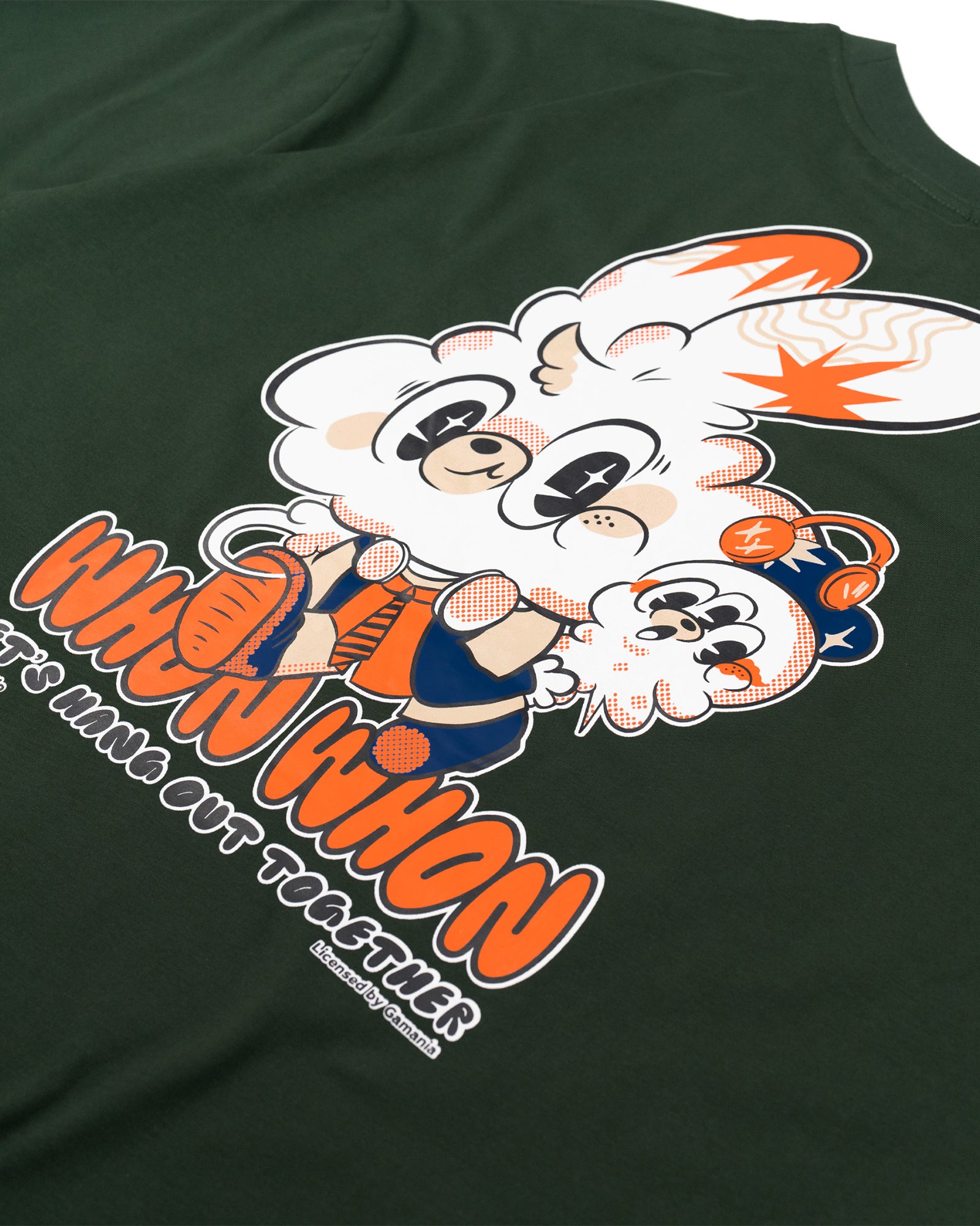 A Eckhaus Latta Shirt pictured on a model in front of a white background. The title of the product is Eckhaus Latta Eclipse Turtleneck - Stone and the image was taken by 199A®.