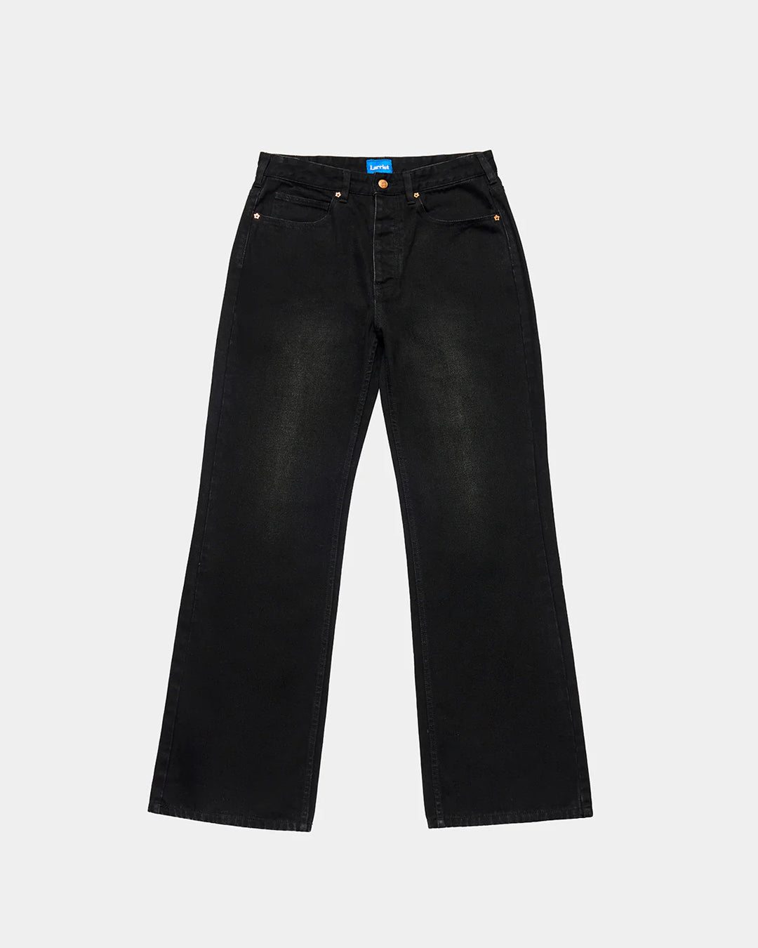 A Eckhaus Latta Shirt pictured on a model in front of a white background. The title of the product is Eckhaus Latta Eclipse Turtleneck - Stone and the image was taken by 199A®.