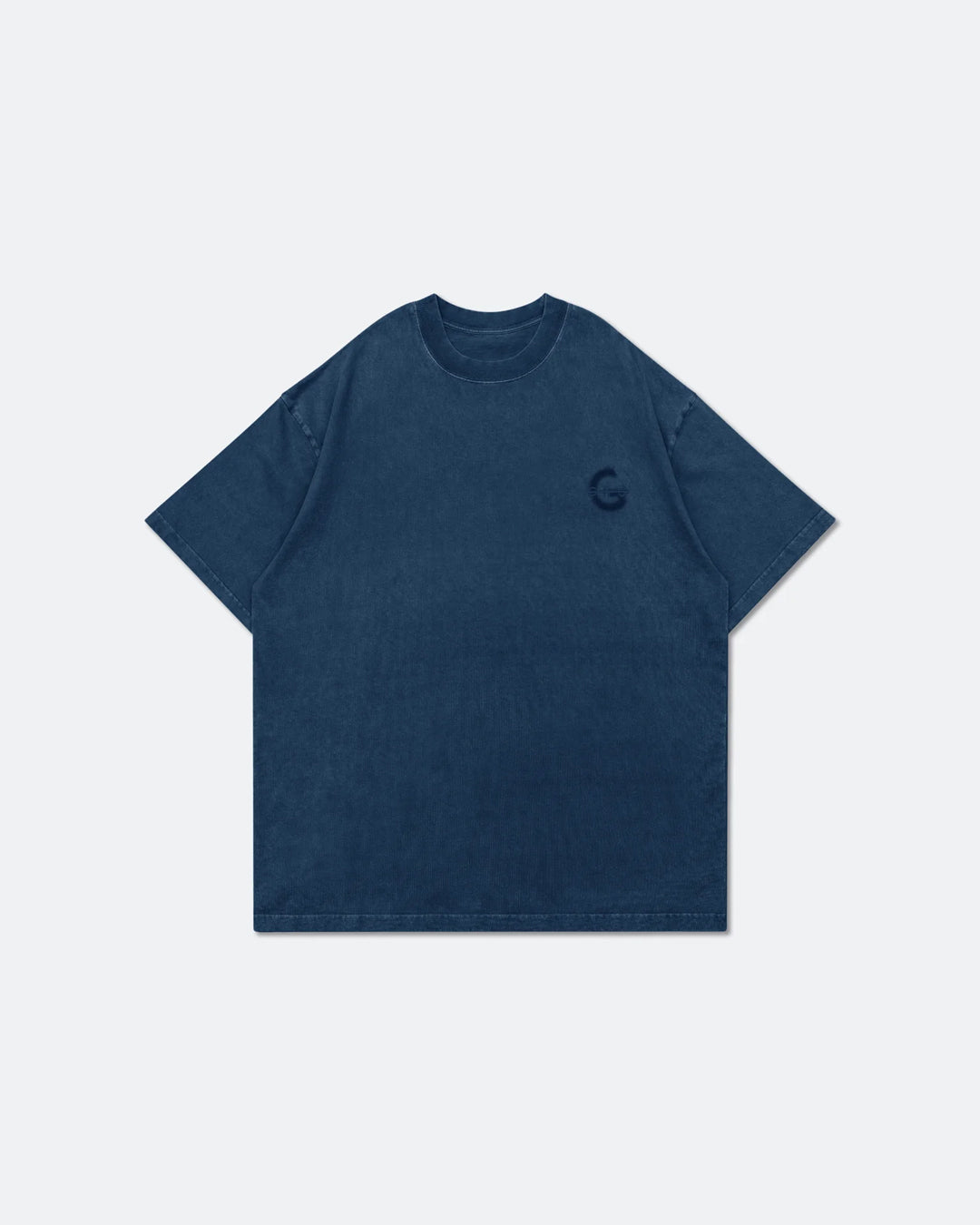 A Eckhaus Latta Shirt pictured on a model in front of a white background. The title of the product is Eckhaus Latta Eclipse Turtleneck - Stone and the image was taken by 199A®.