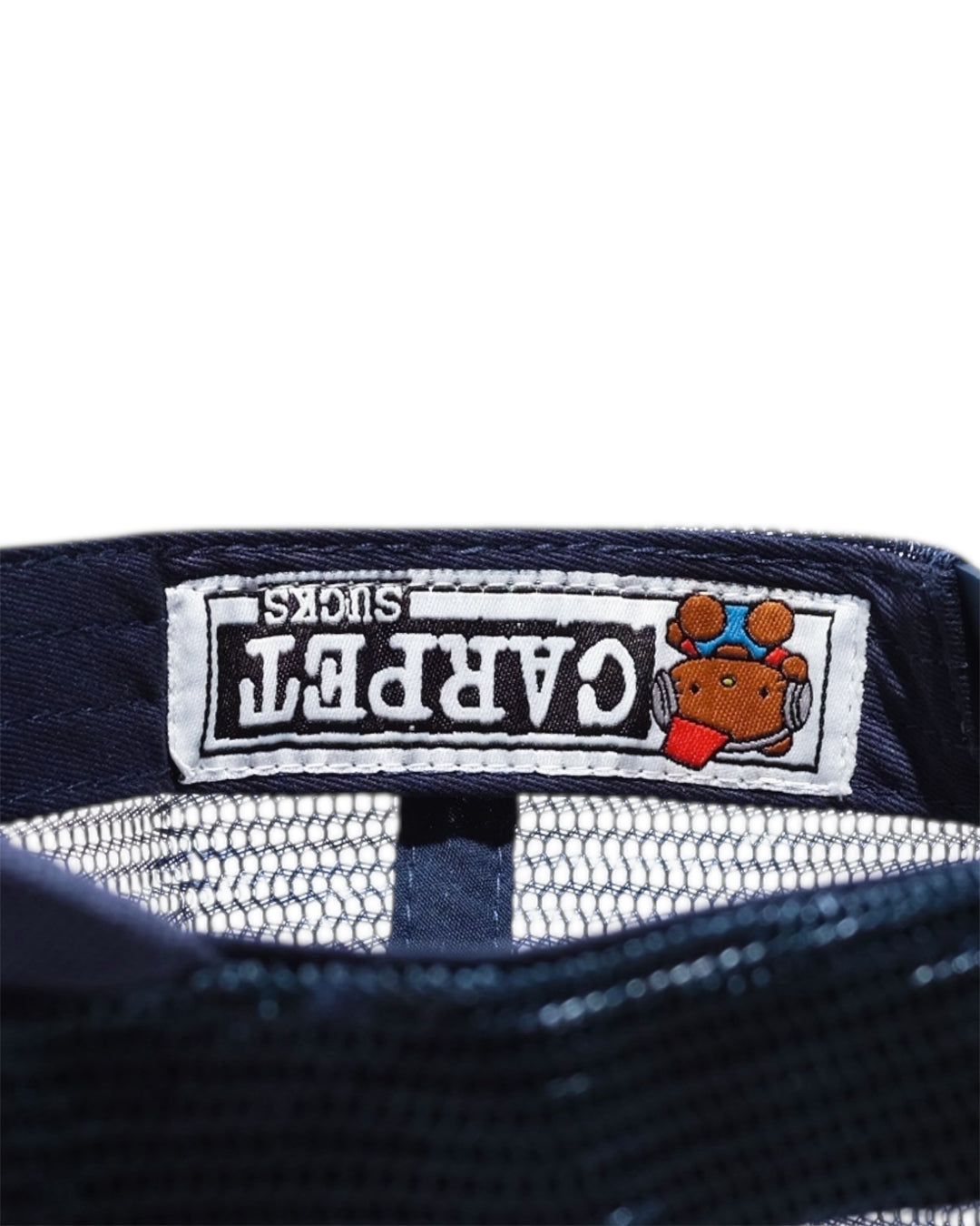 A Eckhaus Latta Shirt pictured on a model in front of a white background. The title of the product is Eckhaus Latta Eclipse Turtleneck - Stone and the image was taken by 199A®.