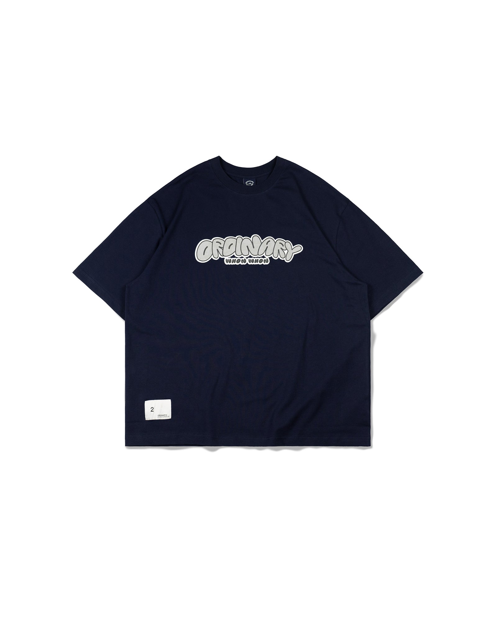 A Eckhaus Latta Shirt pictured on a model in front of a white background. The title of the product is Eckhaus Latta Eclipse Turtleneck - Stone and the image was taken by 199A®.