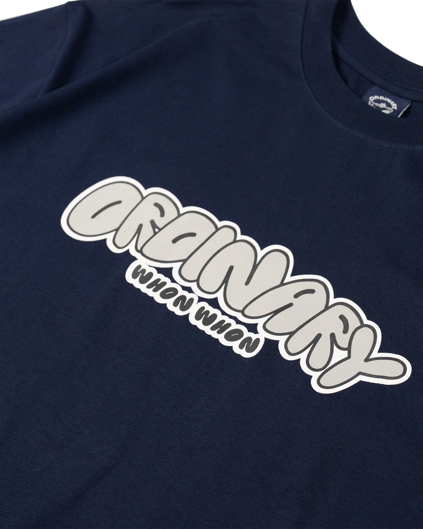 A Eckhaus Latta Shirt pictured on a model in front of a white background. The title of the product is Eckhaus Latta Eclipse Turtleneck - Stone and the image was taken by 199A®.