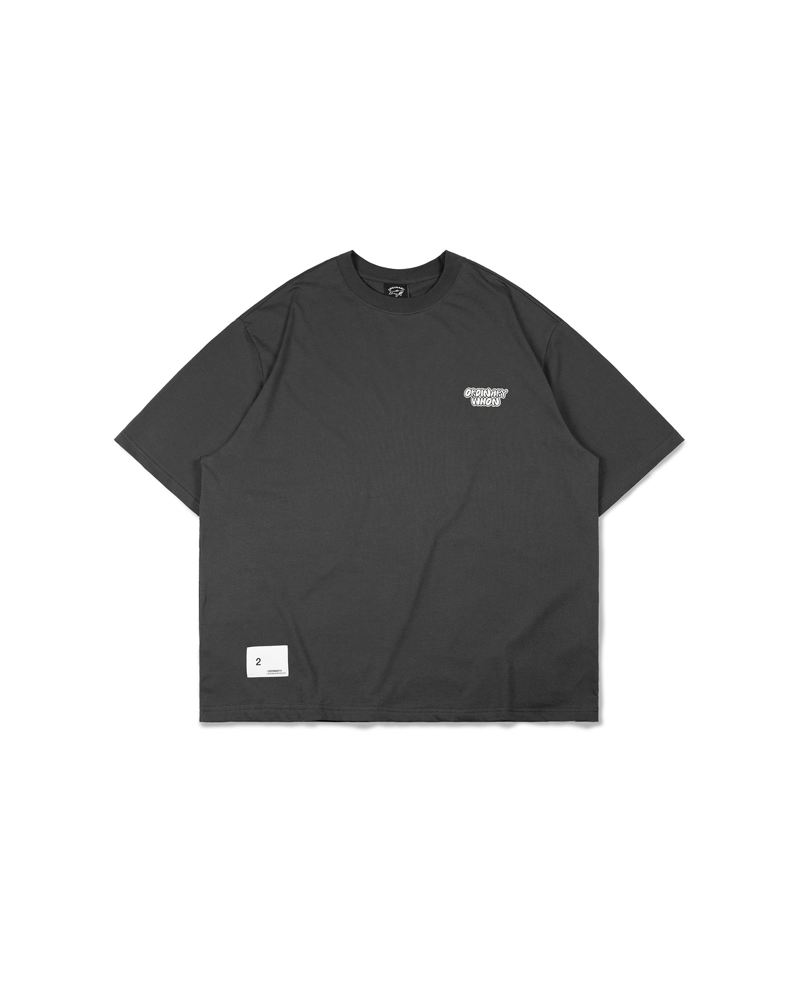 A Eckhaus Latta Shirt pictured on a model in front of a white background. The title of the product is Eckhaus Latta Eclipse Turtleneck - Stone and the image was taken by 199A®.