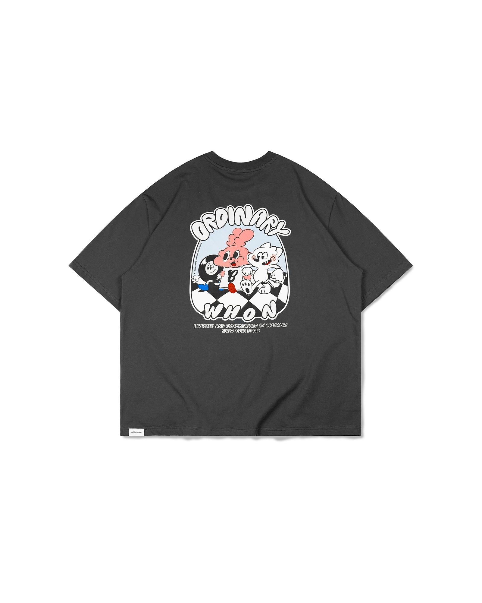 A Eckhaus Latta Shirt pictured on a model in front of a white background. The title of the product is Eckhaus Latta Eclipse Turtleneck - Stone and the image was taken by 199A®.