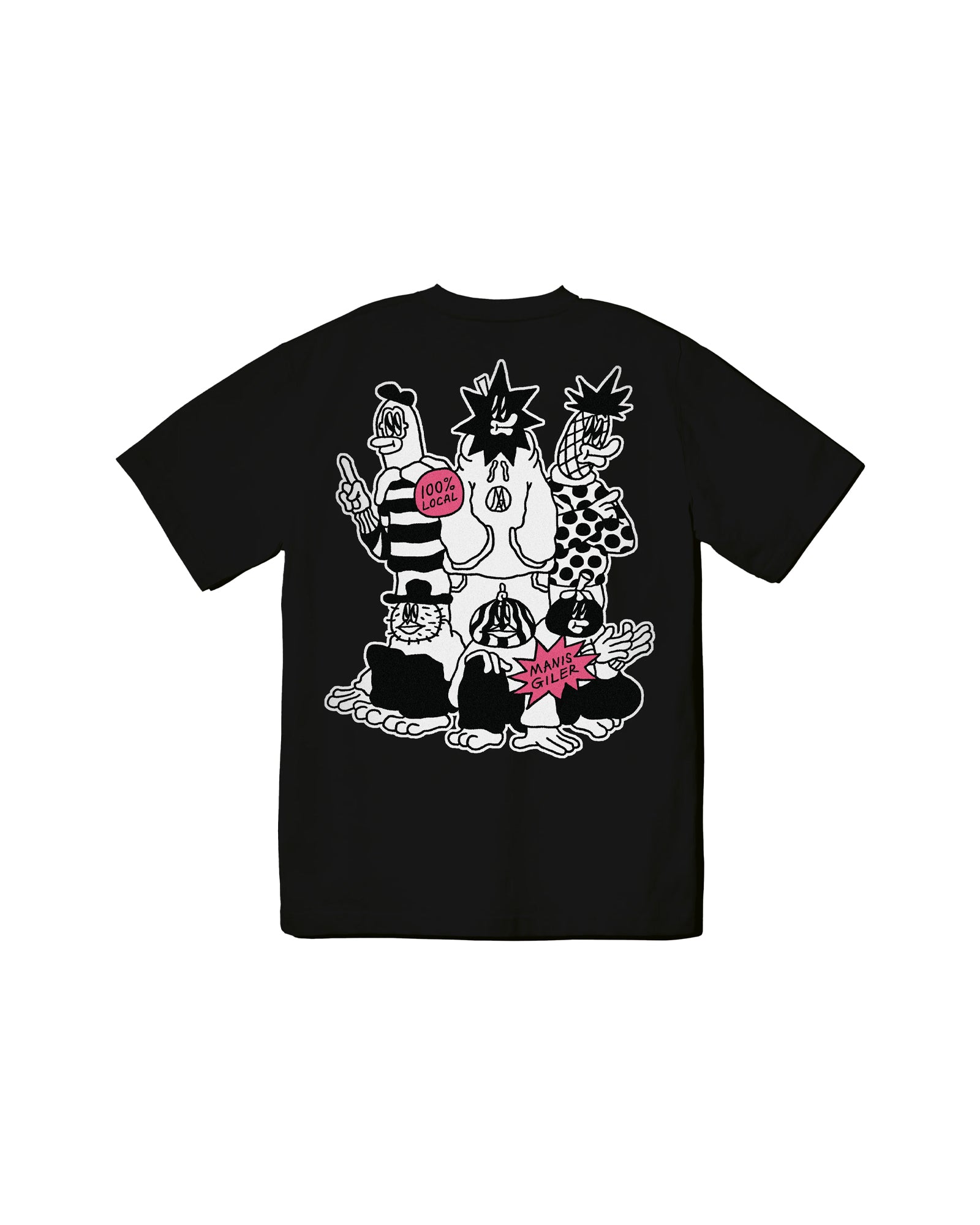 A Eckhaus Latta Shirt pictured on a model in front of a white background. The title of the product is Eckhaus Latta Eclipse Turtleneck - Stone and the image was taken by 199A®.