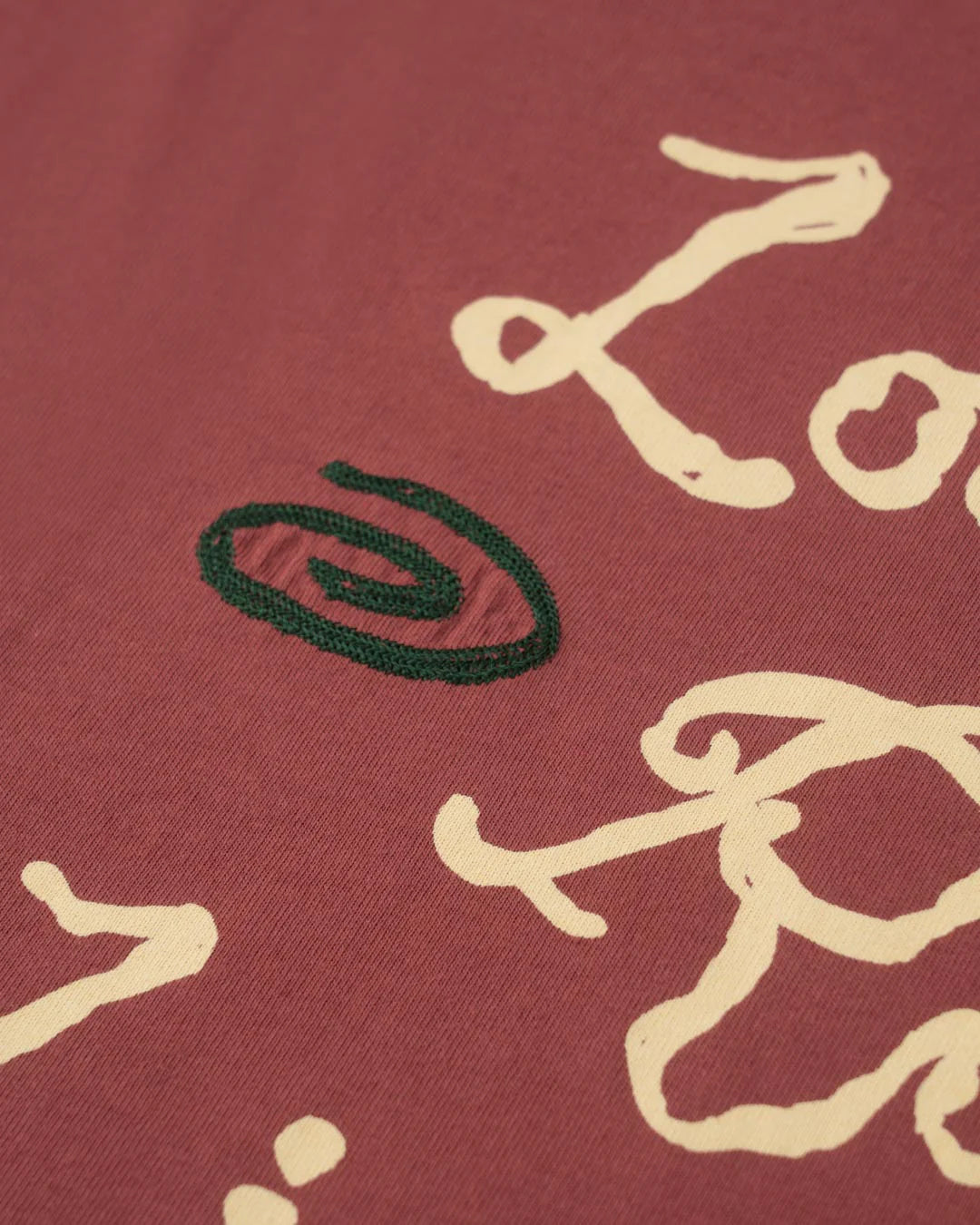 A Eckhaus Latta Shirt pictured on a model in front of a white background. The title of the product is Eckhaus Latta Eclipse Turtleneck - Stone and the image was taken by 199A®.