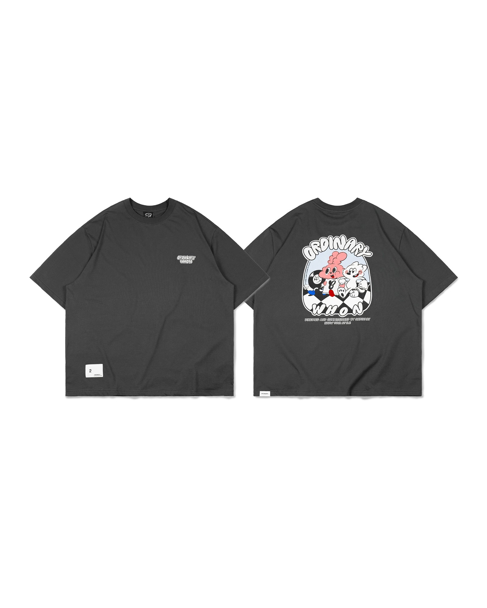 A Eckhaus Latta Shirt pictured on a model in front of a white background. The title of the product is Eckhaus Latta Eclipse Turtleneck - Stone and the image was taken by 199A®.