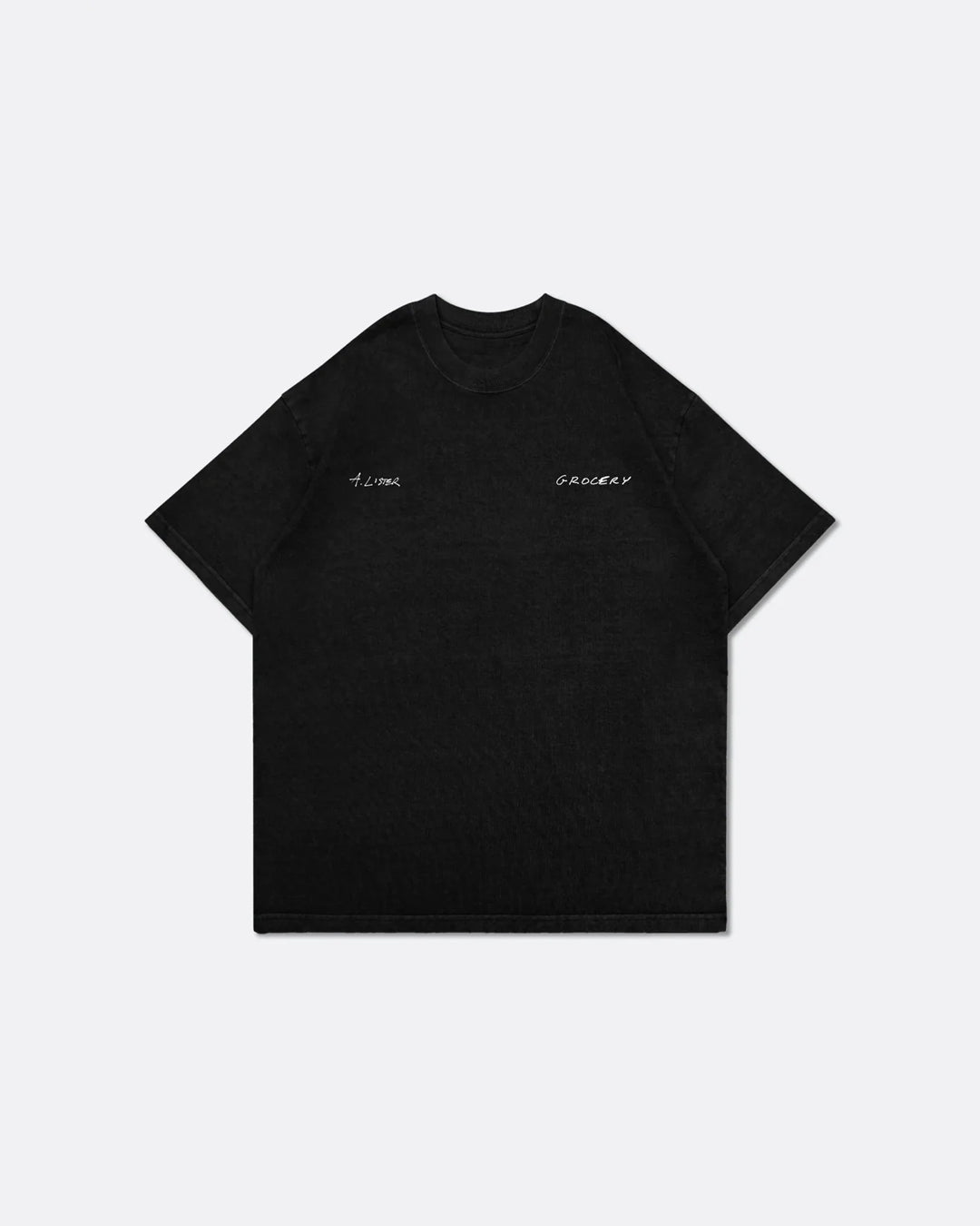 A Eckhaus Latta Shirt pictured on a model in front of a white background. The title of the product is Eckhaus Latta Eclipse Turtleneck - Stone and the image was taken by 199A®.