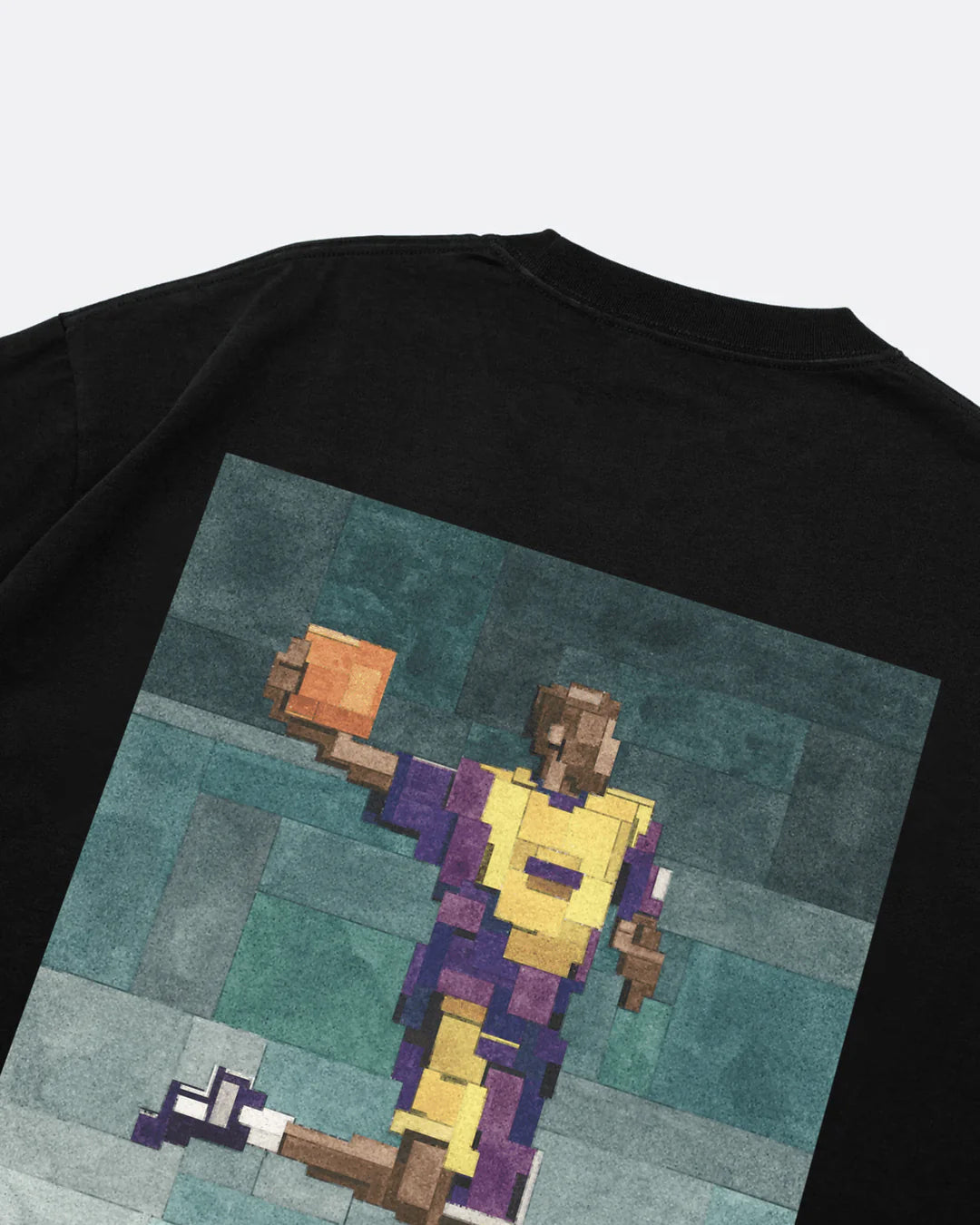 A Eckhaus Latta Shirt pictured on a model in front of a white background. The title of the product is Eckhaus Latta Eclipse Turtleneck - Stone and the image was taken by 199A®.