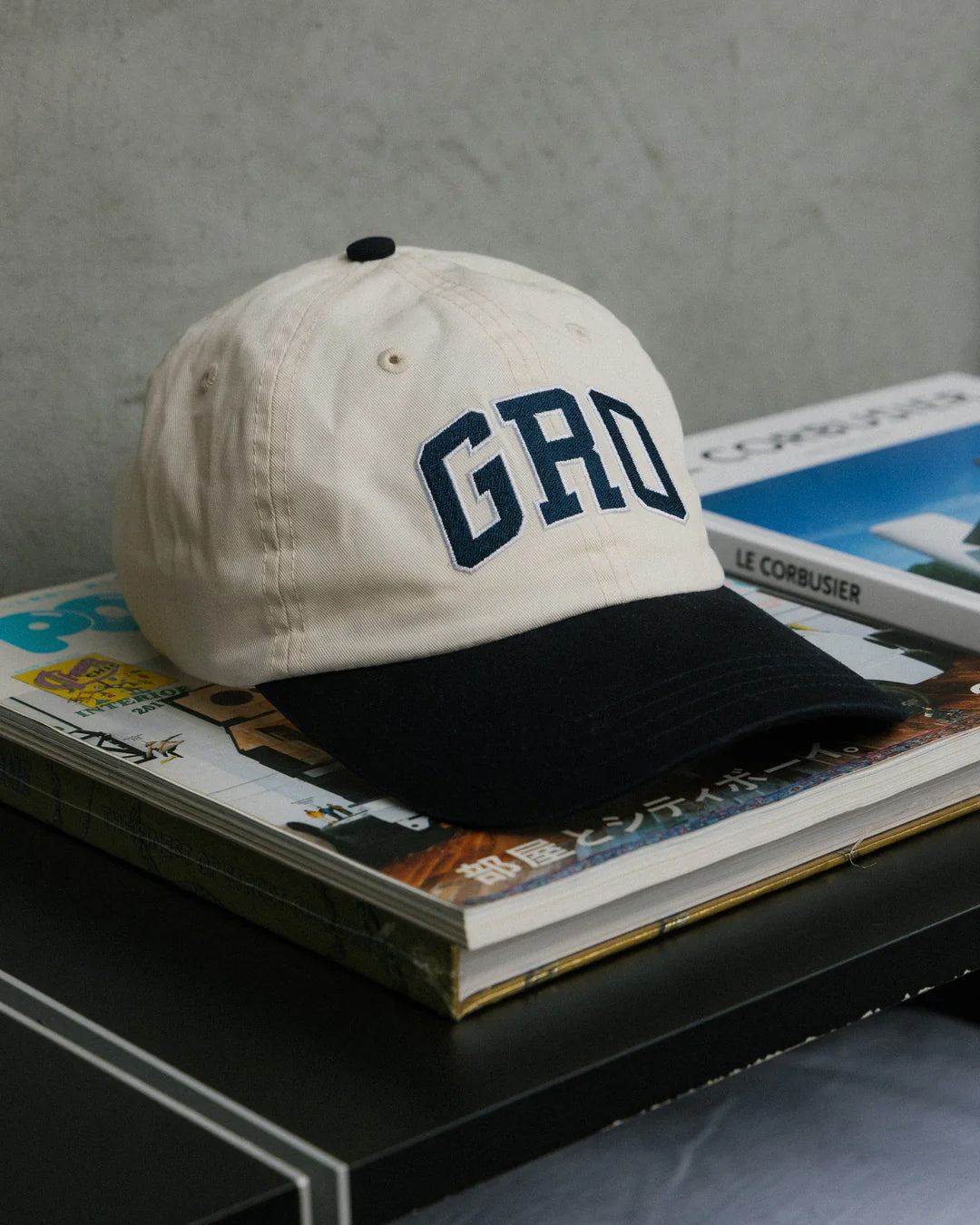 A Eckhaus Latta Shirt pictured on a model in front of a white background. The title of the product is Eckhaus Latta Eclipse Turtleneck - Stone and the image was taken by 199A®.