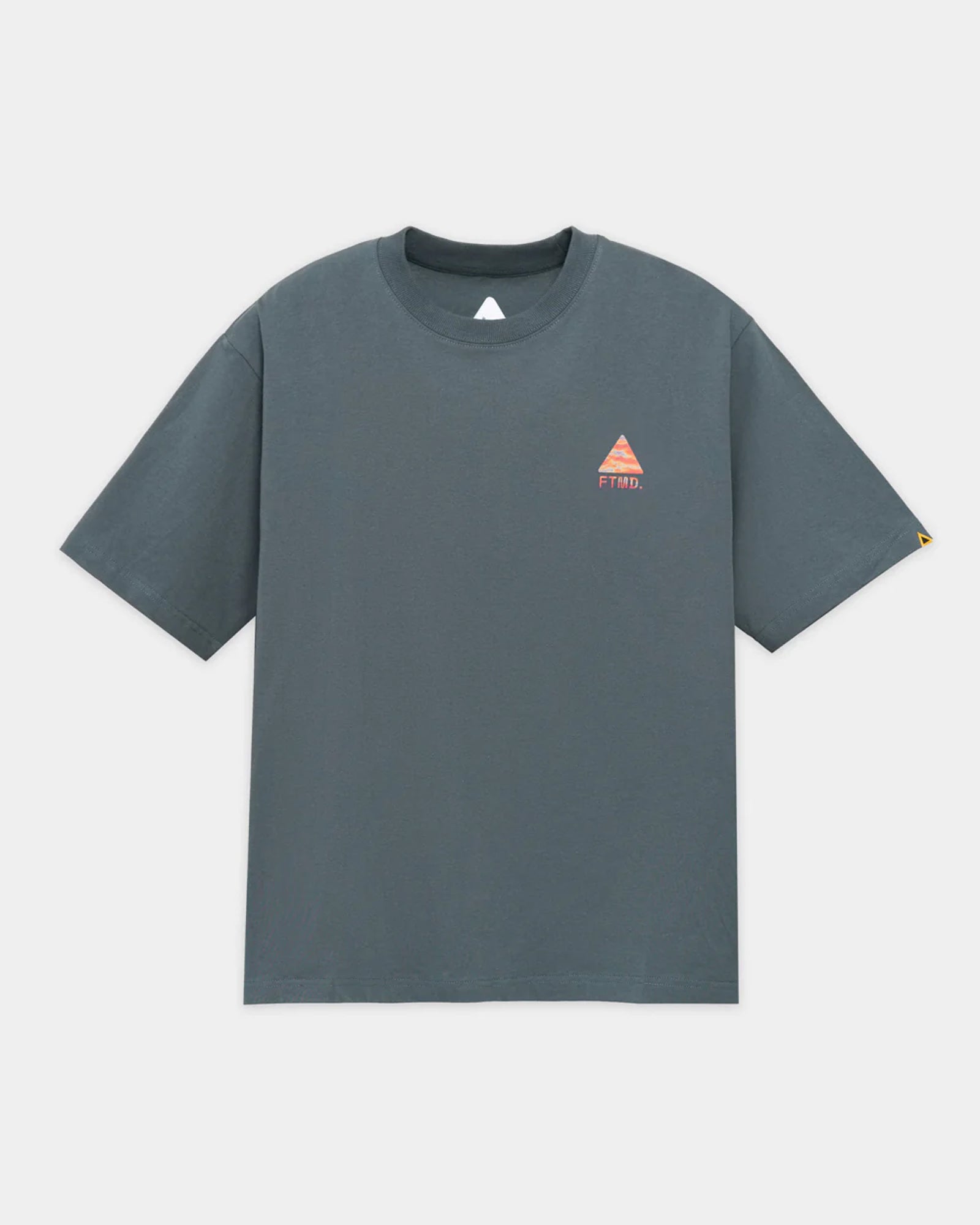 A Eckhaus Latta Shirt pictured on a model in front of a white background. The title of the product is Eckhaus Latta Eclipse Turtleneck - Stone and the image was taken by 199A®.