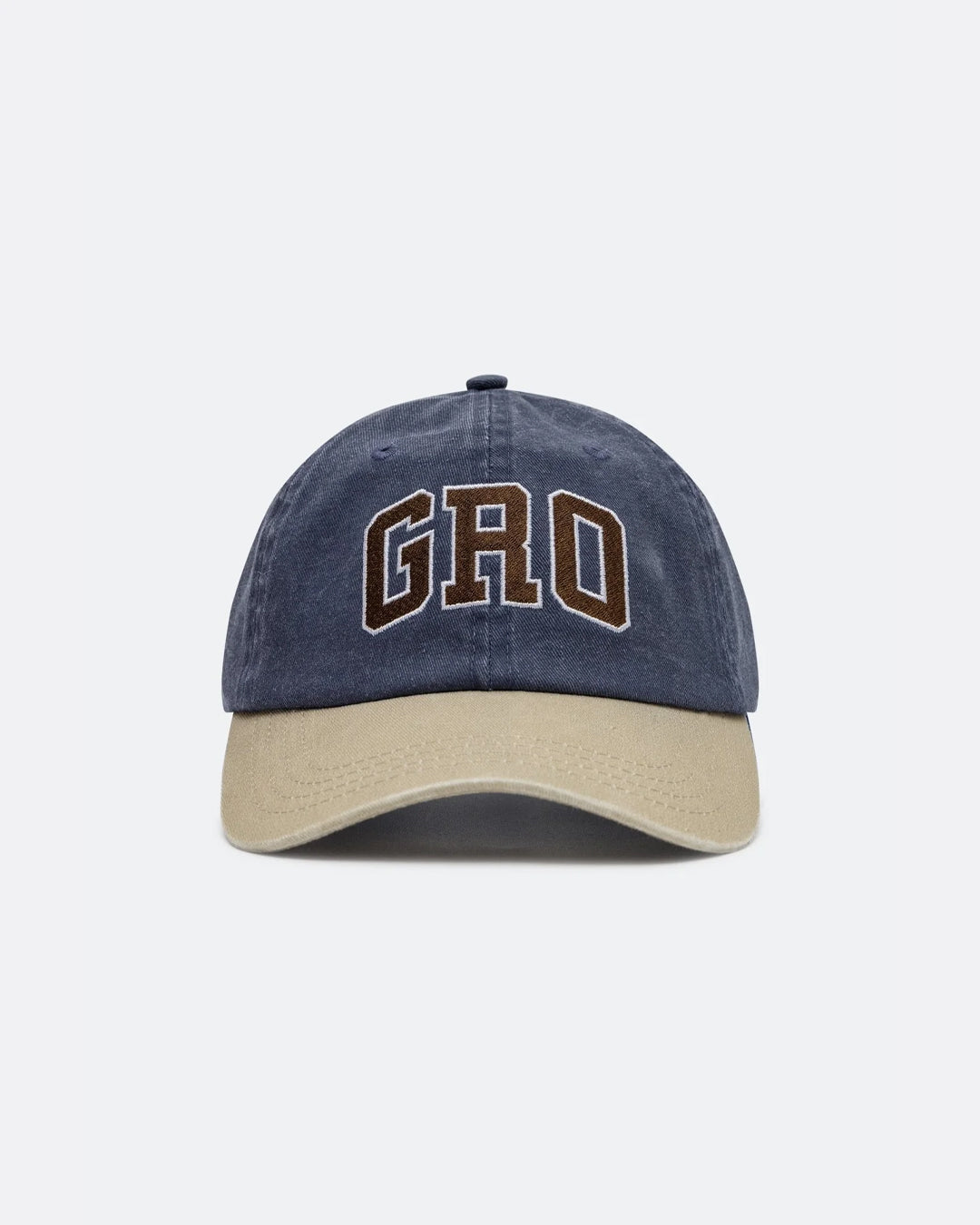 A Eckhaus Latta Shirt pictured on a model in front of a white background. The title of the product is Eckhaus Latta Eclipse Turtleneck - Stone and the image was taken by 199A®.