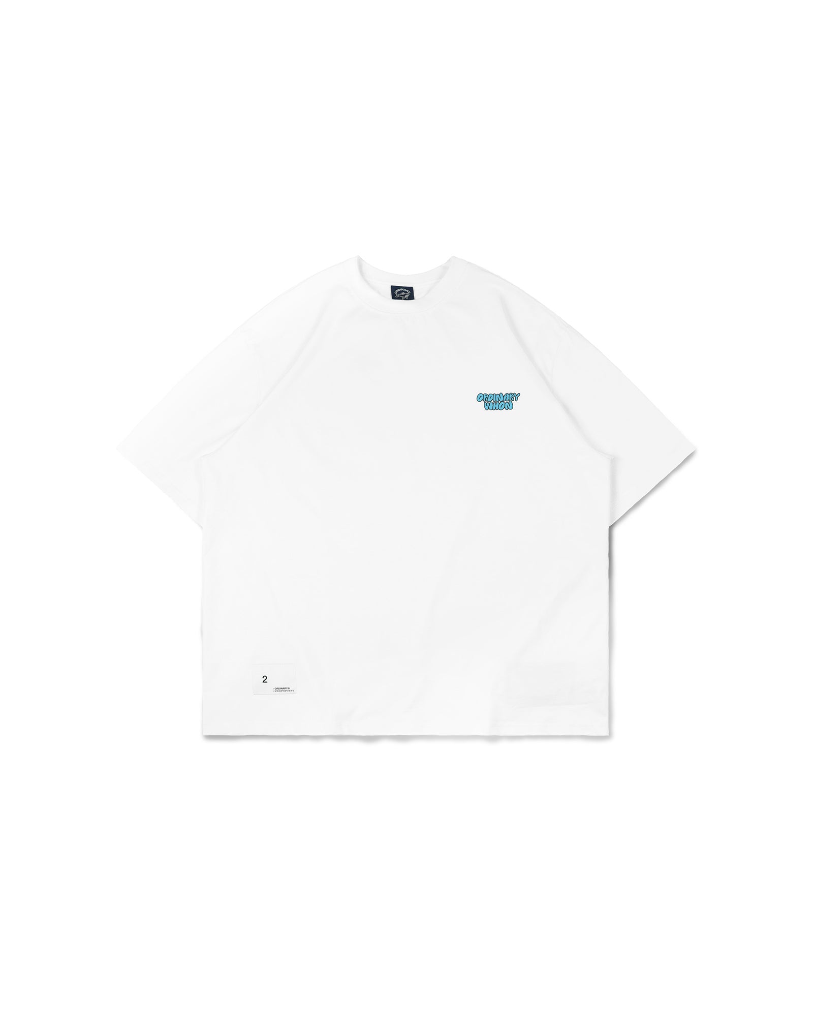 A Eckhaus Latta Shirt pictured on a model in front of a white background. The title of the product is Eckhaus Latta Eclipse Turtleneck - Stone and the image was taken by 199A®.