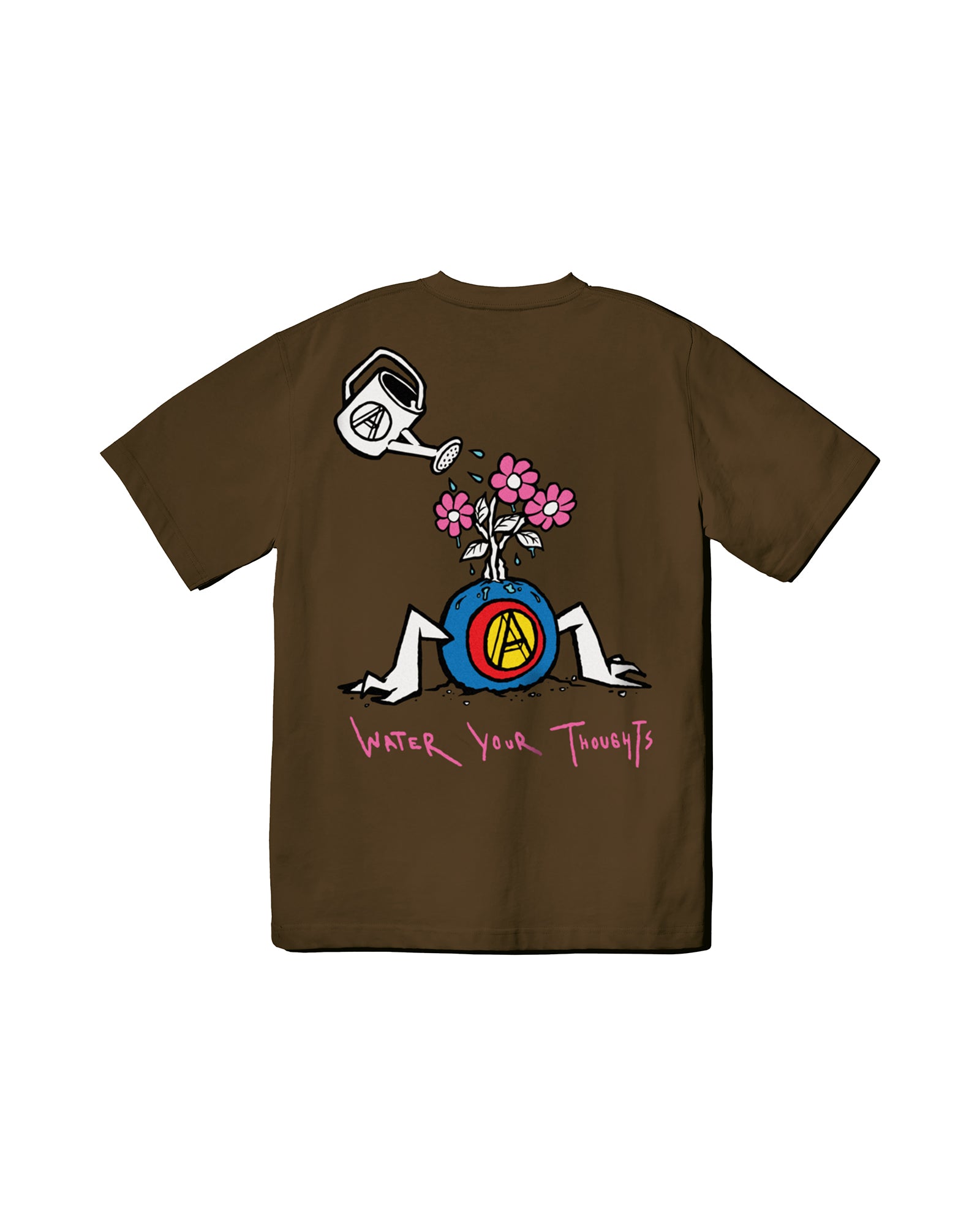 A Eckhaus Latta Shirt pictured on a model in front of a white background. The title of the product is Eckhaus Latta Eclipse Turtleneck - Stone and the image was taken by 199A®.