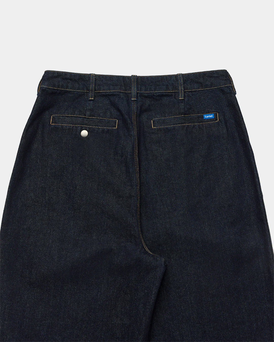 A Eckhaus Latta Shirt pictured on a model in front of a white background. The title of the product is Eckhaus Latta Eclipse Turtleneck - Stone and the image was taken by 199A®.