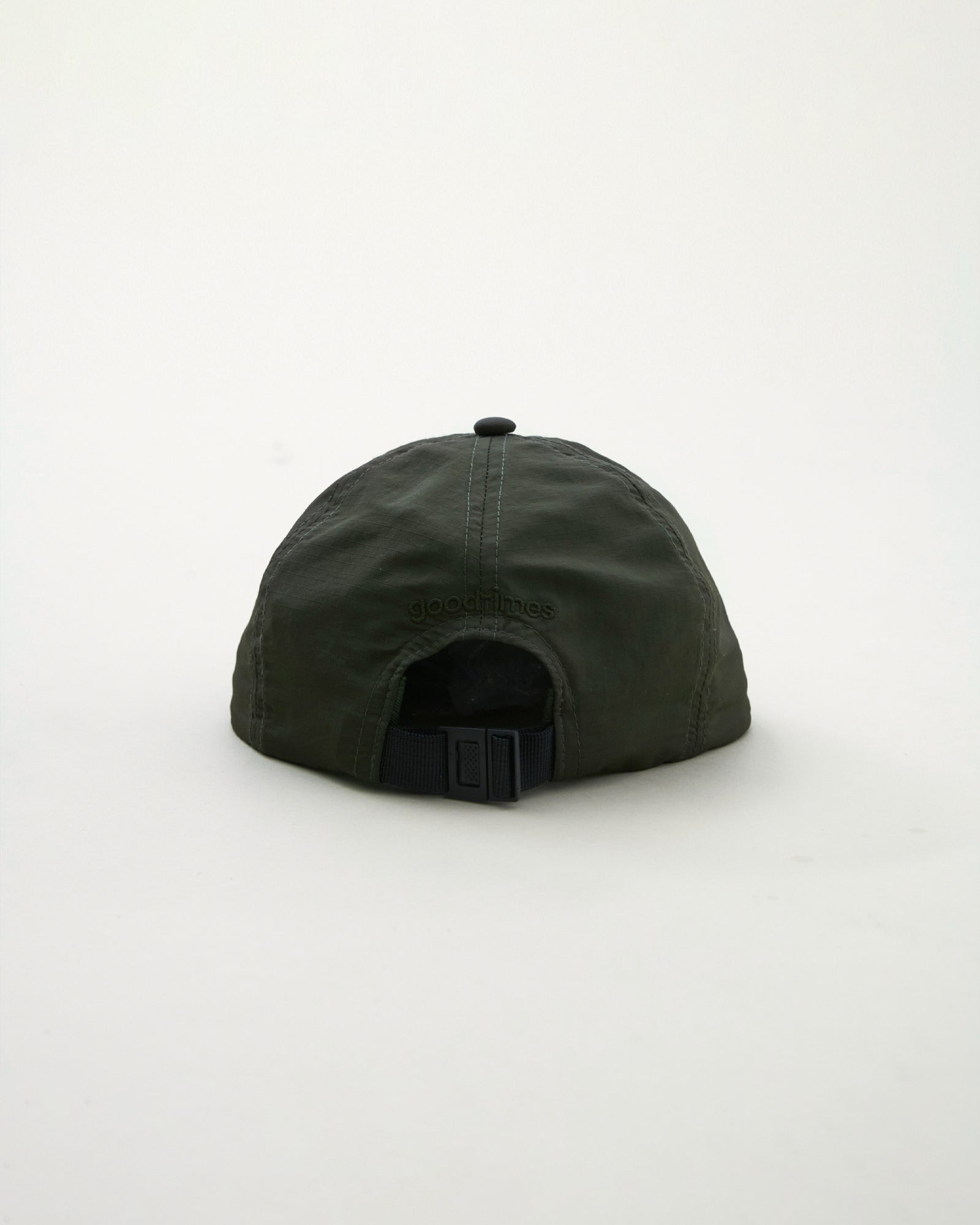 A Eckhaus Latta Shirt pictured on a model in front of a white background. The title of the product is Eckhaus Latta Eclipse Turtleneck - Stone and the image was taken by 199A®.